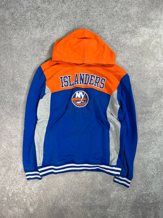 Reebok NY Islanders Hoodie Blue // Medium - RHAGHOUSE VINTAGE