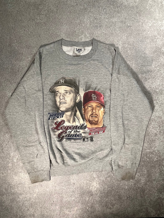 MLB Legends of the Game Sweatshirt Grey // X-Large - RHAGHOUSE VINTAGE