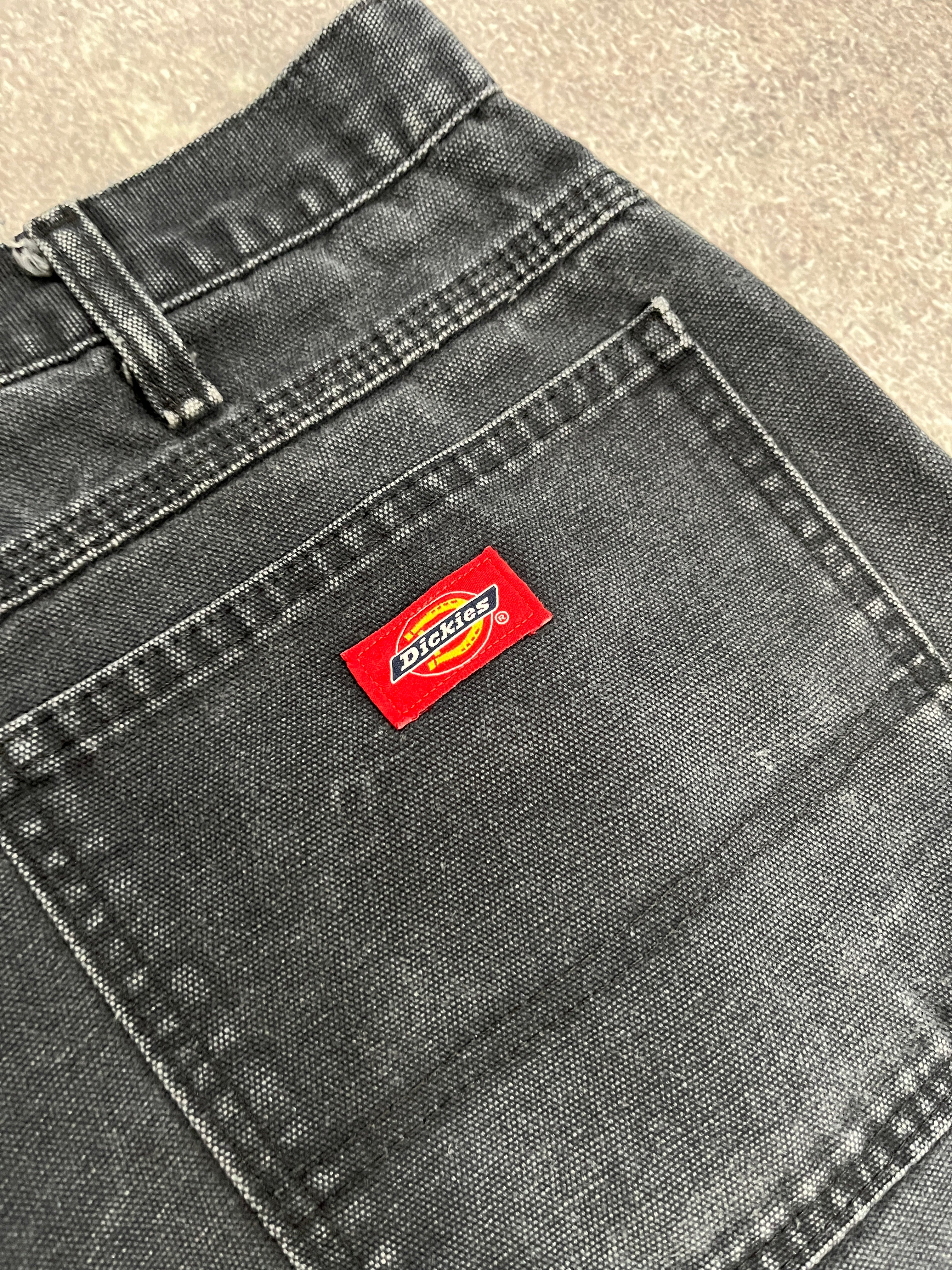 Vintage Dickies Carpenter Pants Black // W38 L29 - RHAGHOUSE VINTAGE