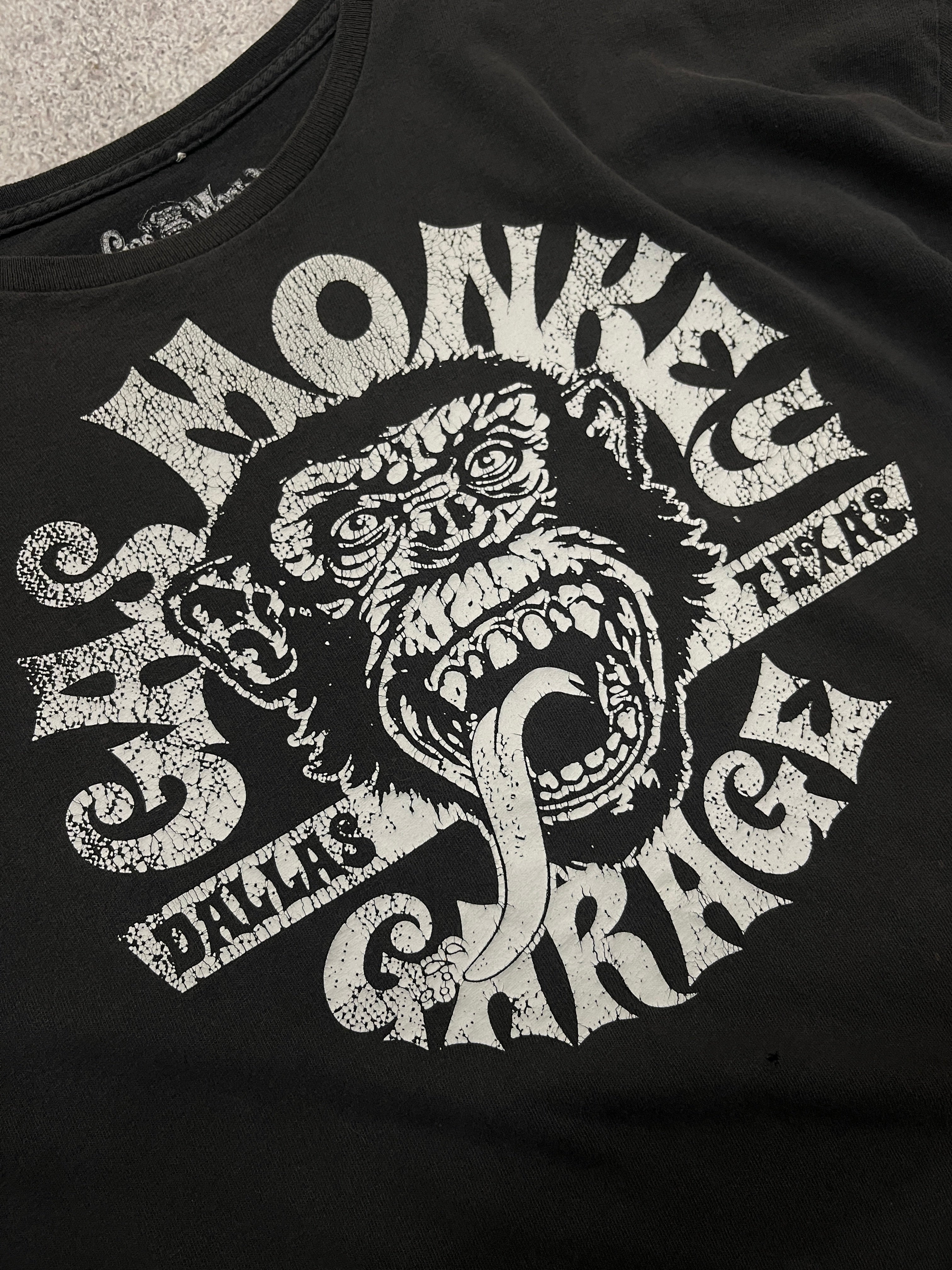Vintage Gas Monkey Garage TShirt Black // X-Large - RHAGHOUSE VINTAGE
