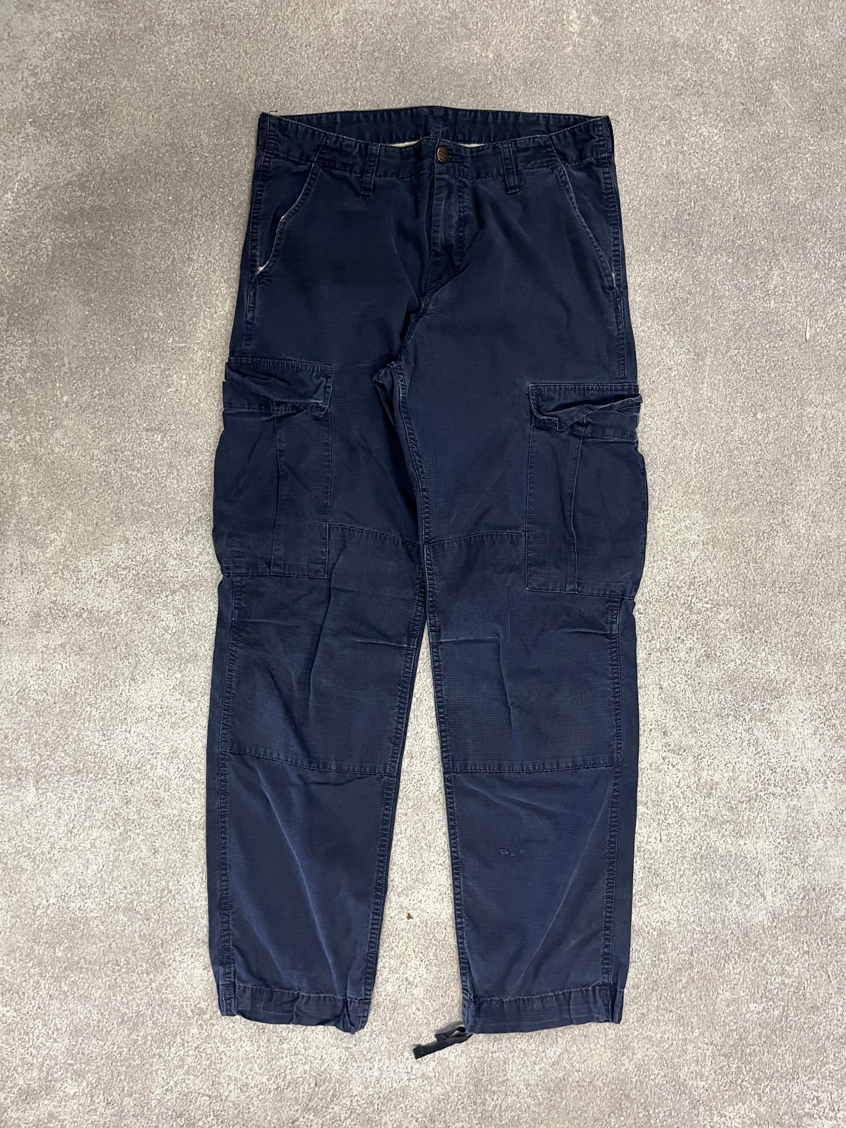 Vintage Dickies Cargo Pants Blue // W32 L31 - RHAGHOUSE VINTAGE