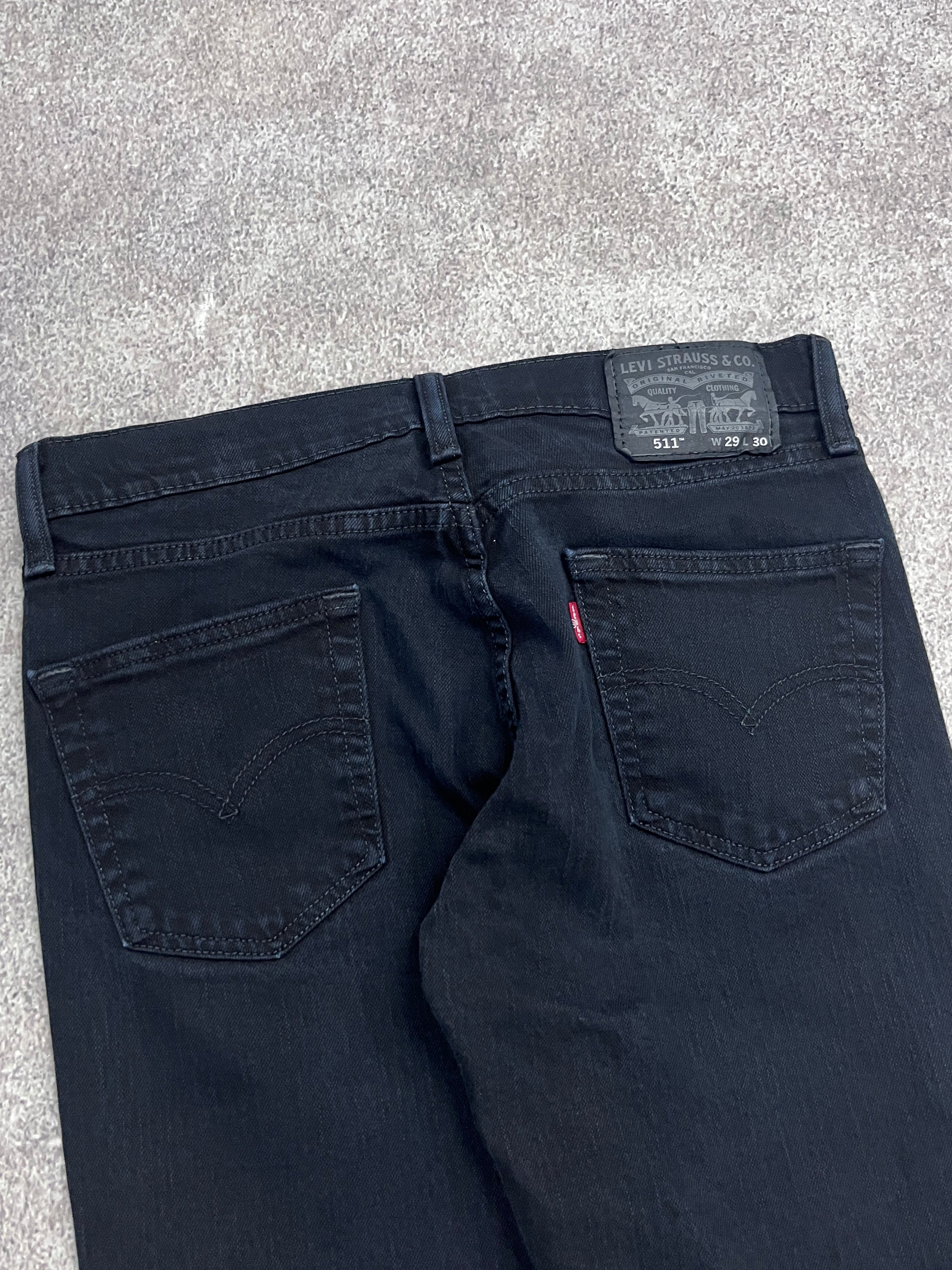 Vintage Levi 511 Denim Jeans // W29 L30 - RHAGHOUSE VINTAGE