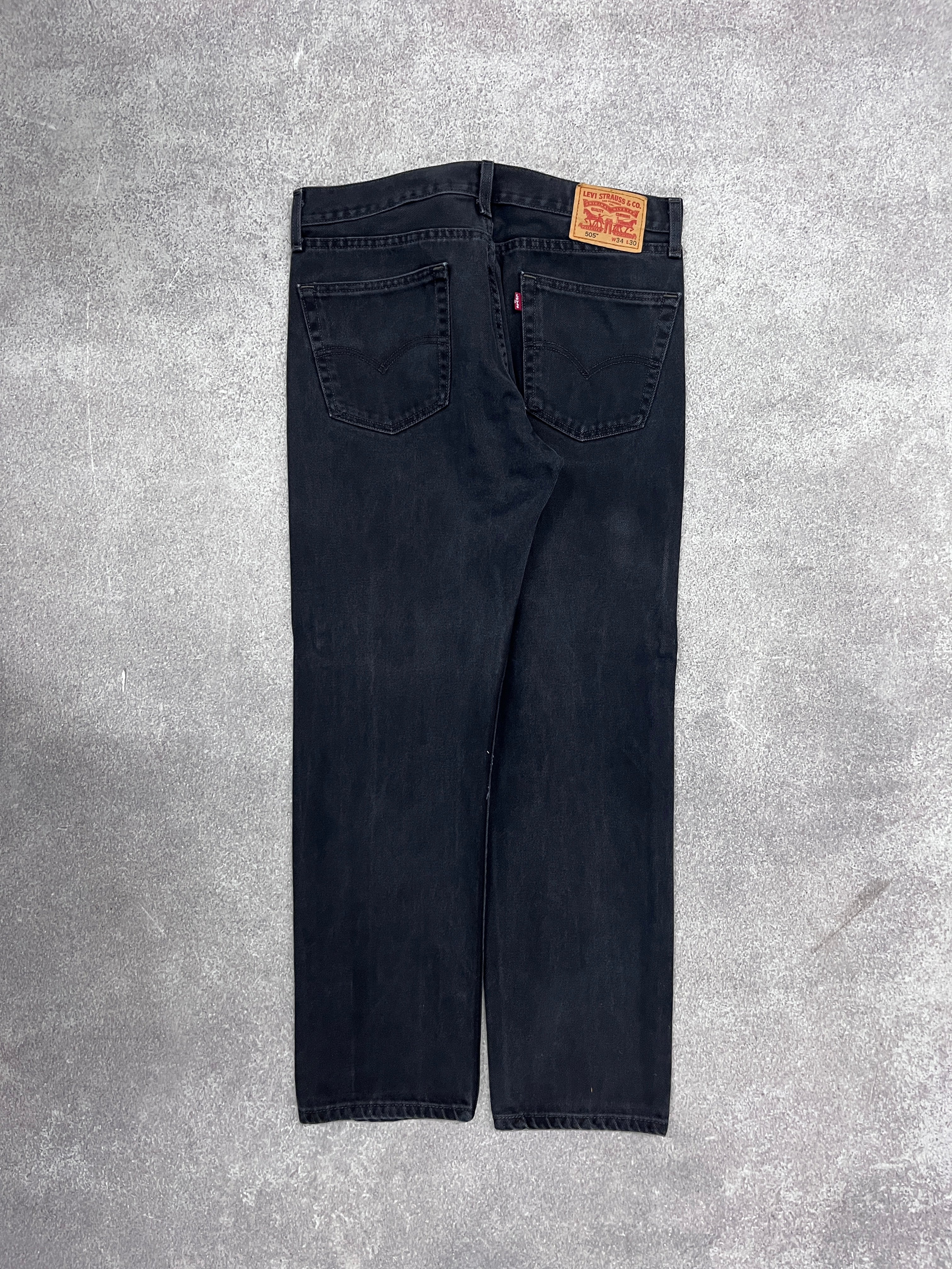 Vintage Levi 505 Denim Jeans // W34 L30 - RHAGHOUSE VINTAGE