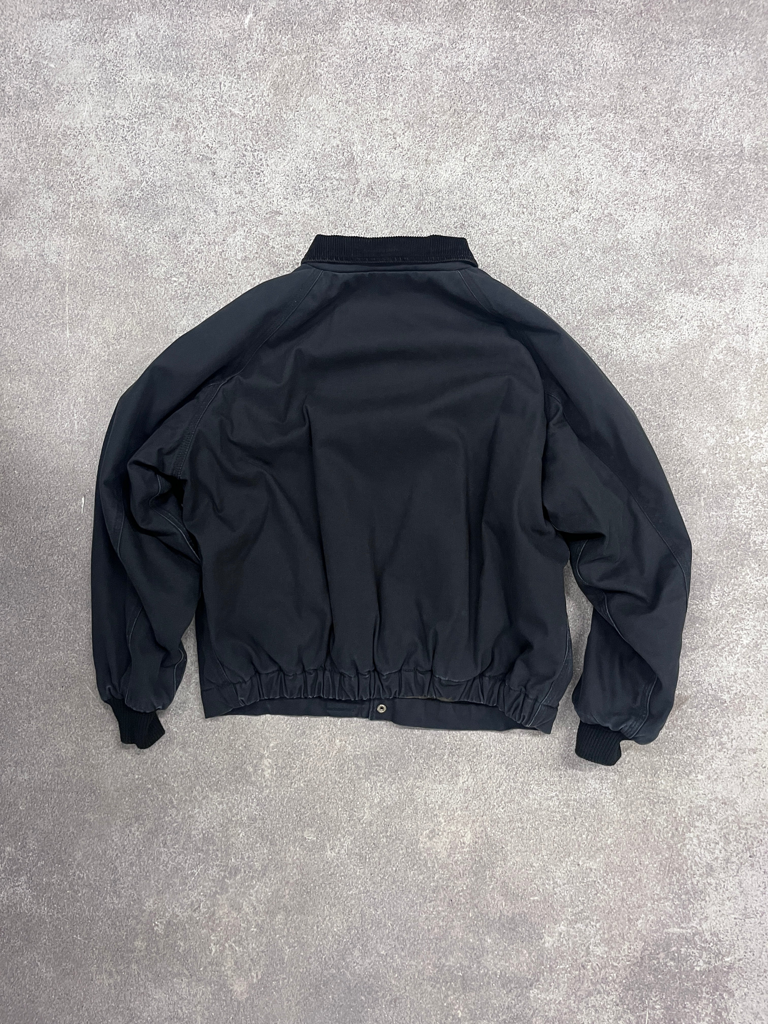 Vintage Workwear Jacket Grey // Small (Boxy) - RHAGHOUSE VINTAGE