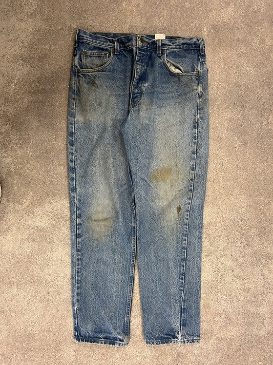 Vintage Carhartt Jeans Blue // W36 L30 - RHAGHOUSE VINTAGE