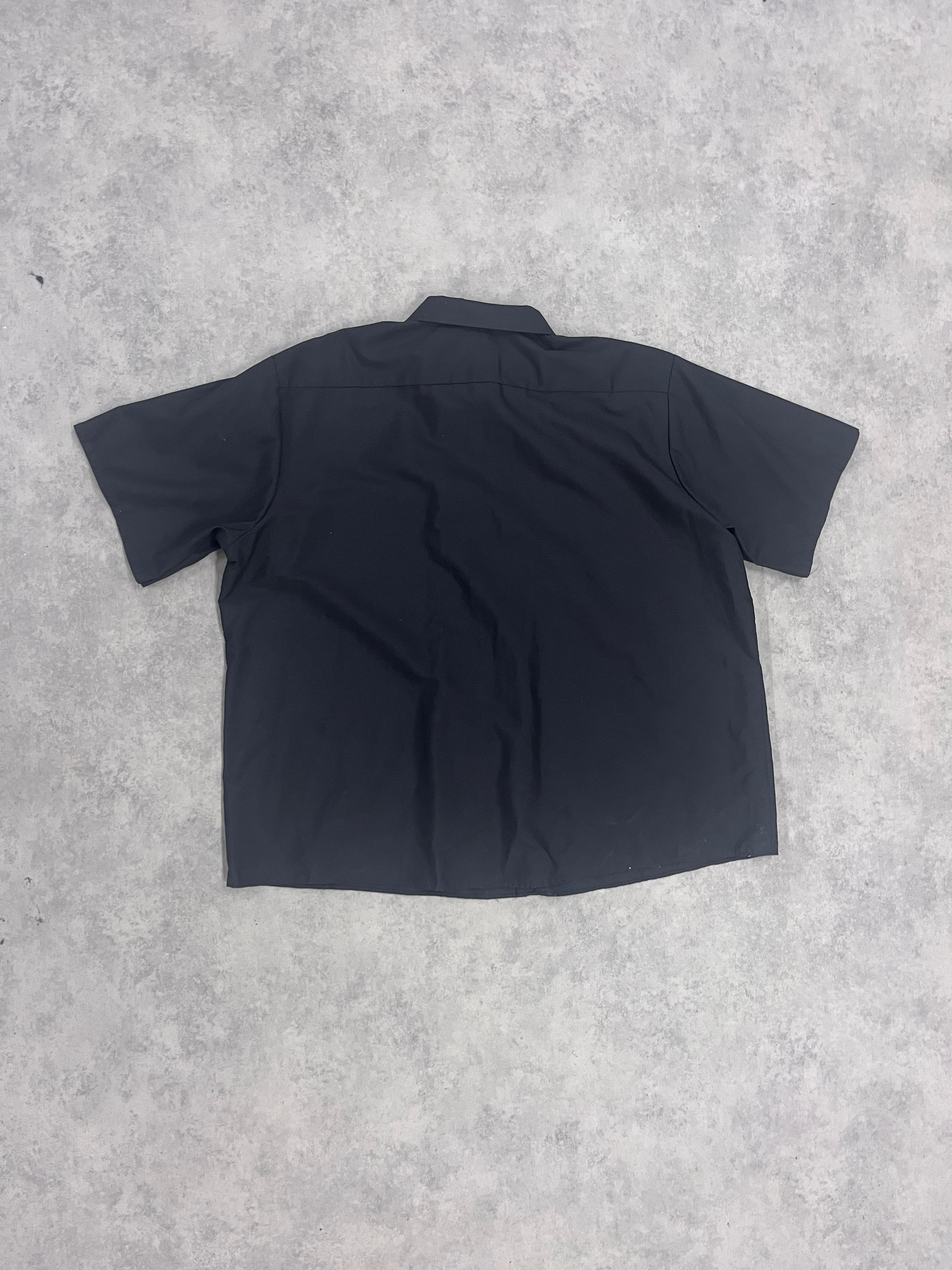 Vintage Workwear Shirt Black // 3X-Large