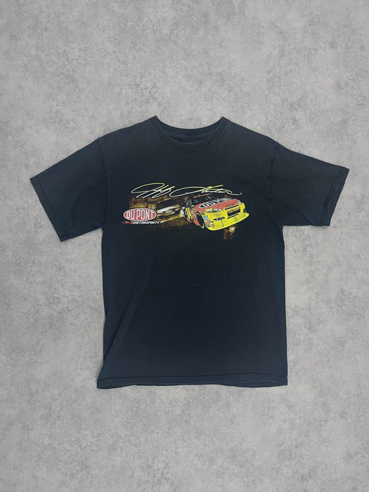 Vintage "Jeff Gordon" Racing T Shirt Black // Small