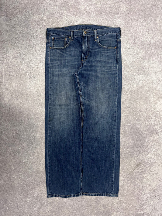 Vintage Levi 569 Denim Jeans Blue // W34 L32 - RHAGHOUSE VINTAGE