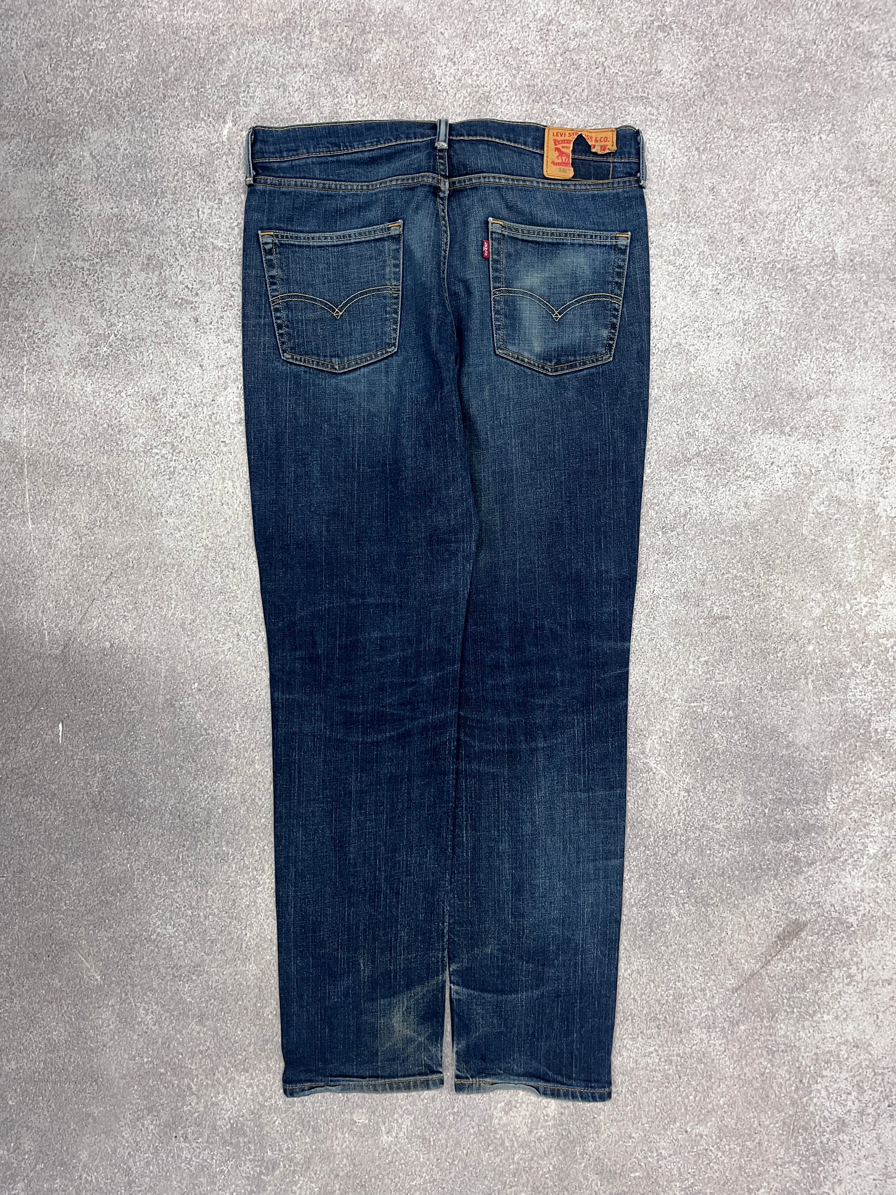 Vintage Levi 541 Denim Jeans Blue // W00 L00 - RHAGHOUSE VINTAGE