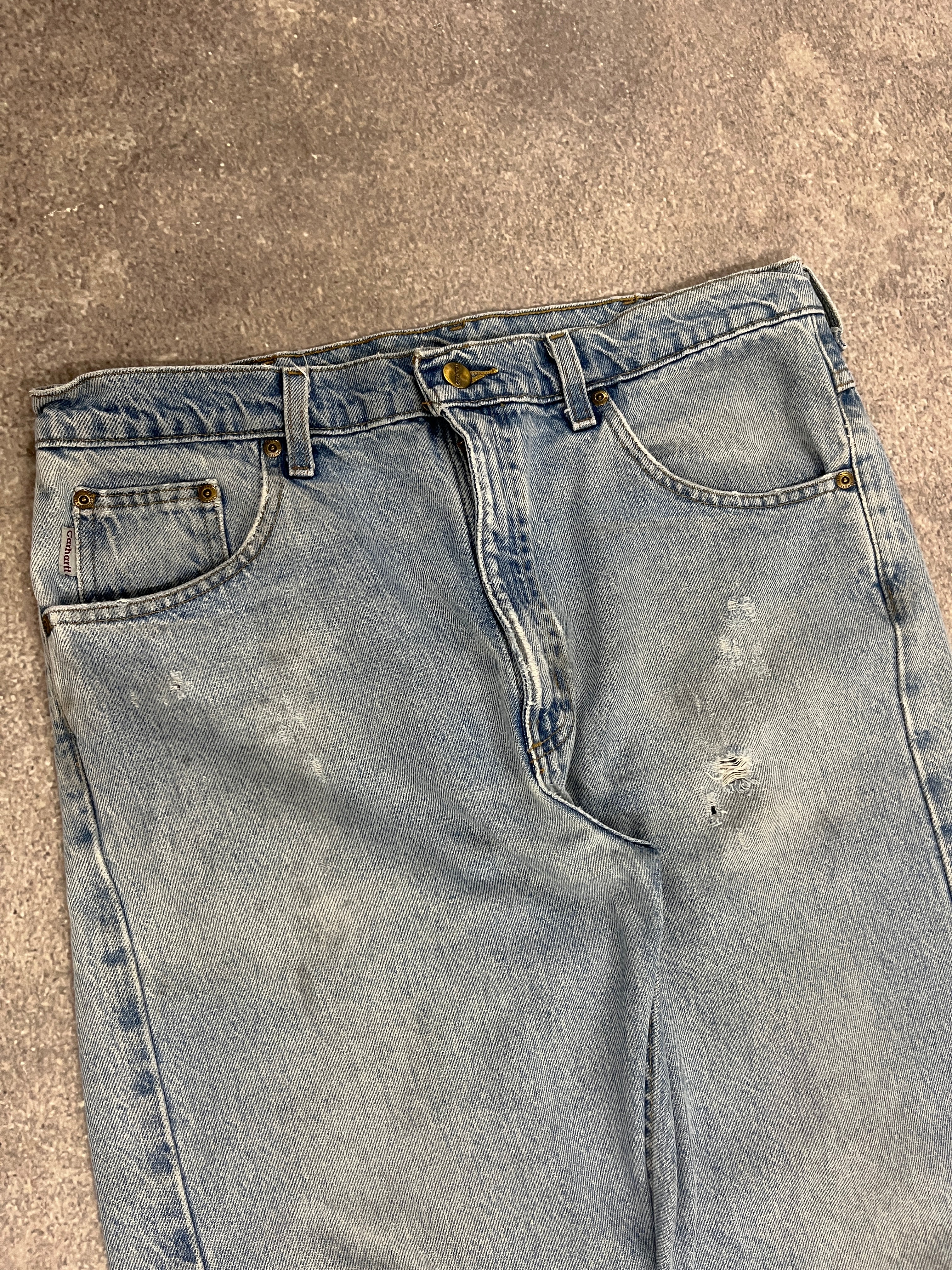 Vintage Carhartt Jeans Blue // W34 L32 - RHAGHOUSE VINTAGE