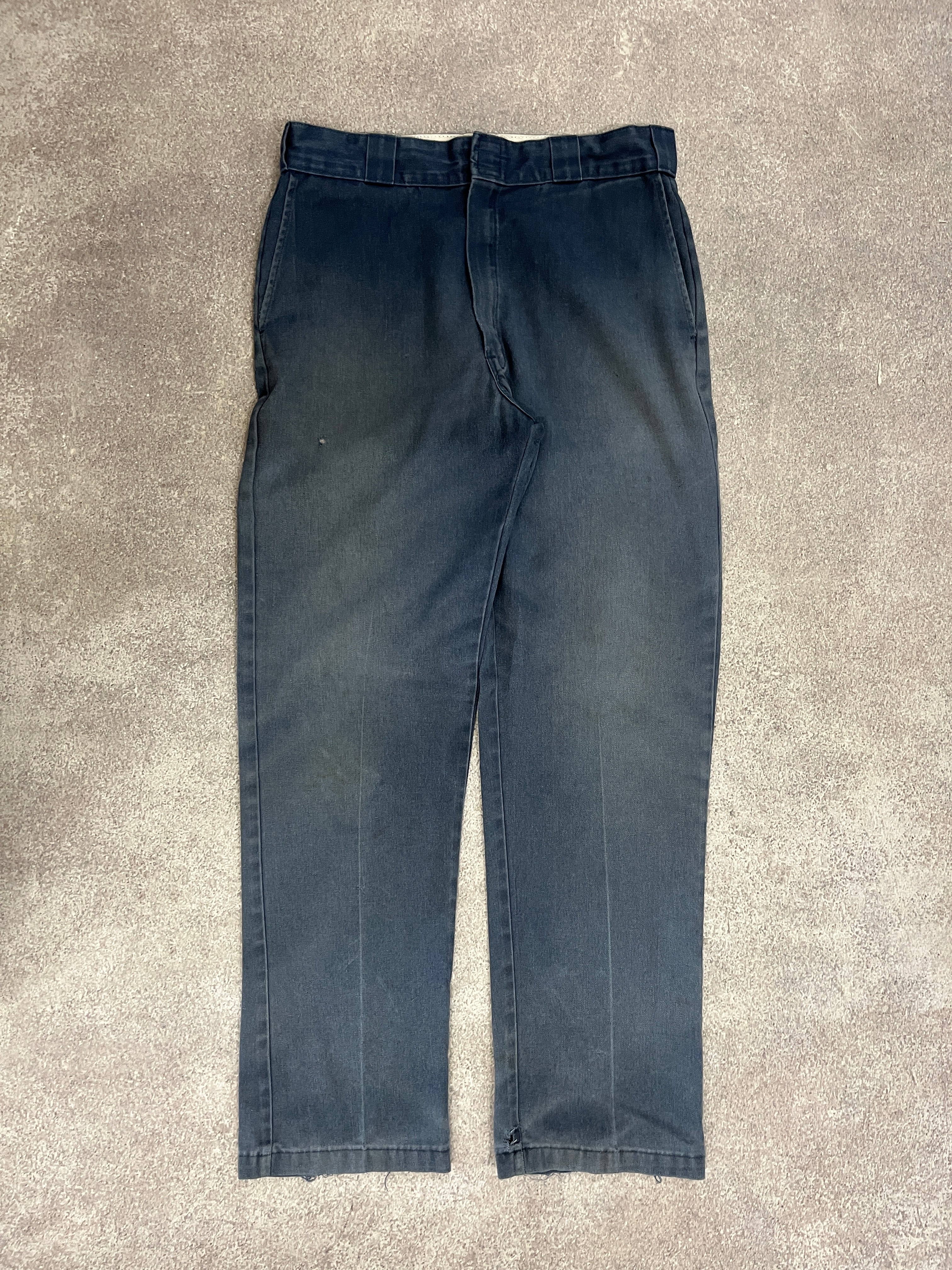 Vintage Dickies Pants Blue // W34 L31 - RHAGHOUSE VINTAGE