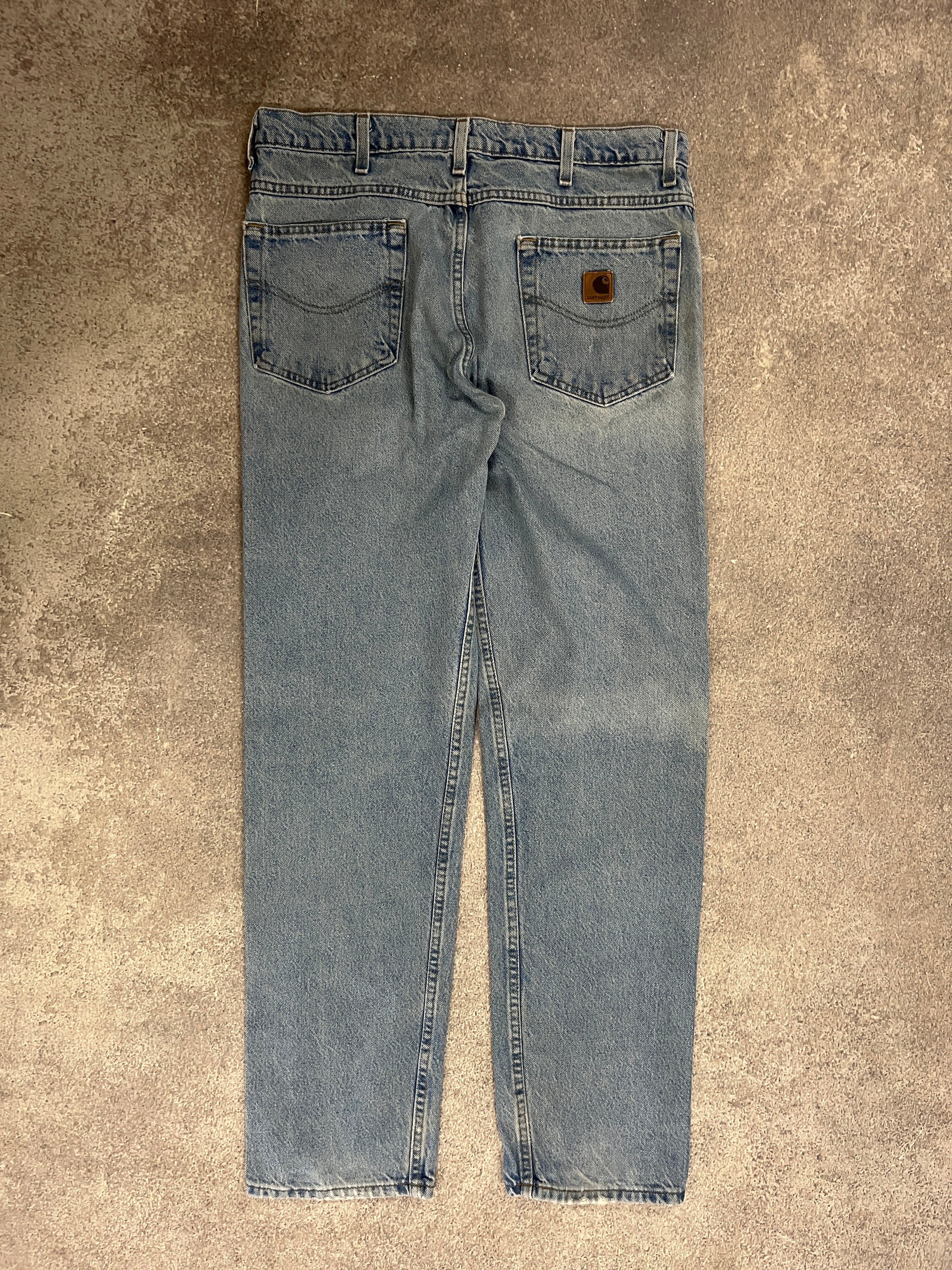 Vintage Carhartt Jeans Blue // W34 L32 - RHAGHOUSE VINTAGE