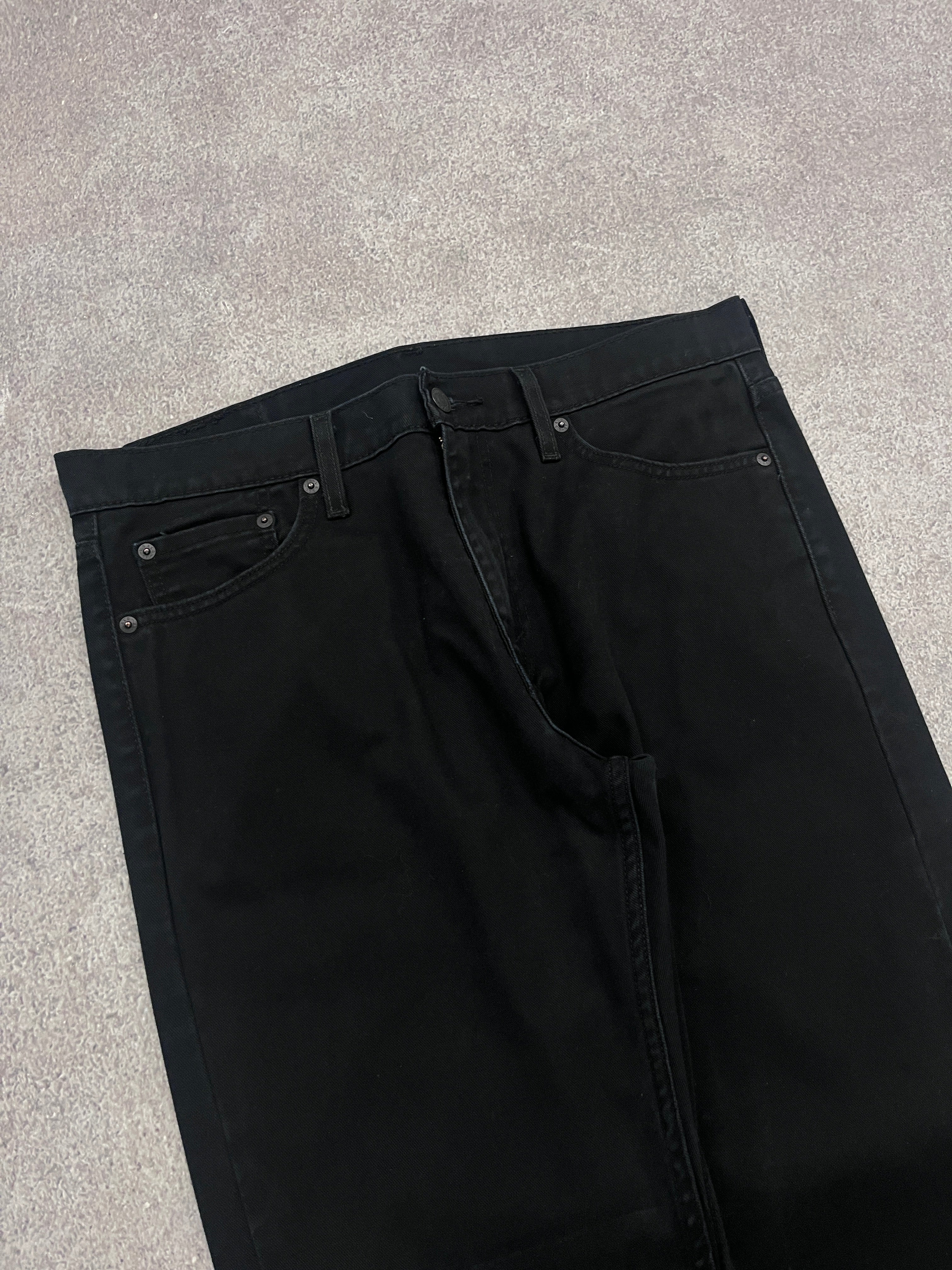 Vintage Levi 513 Denim Jeans Black // W32 L32 - RHAGHOUSE VINTAGE