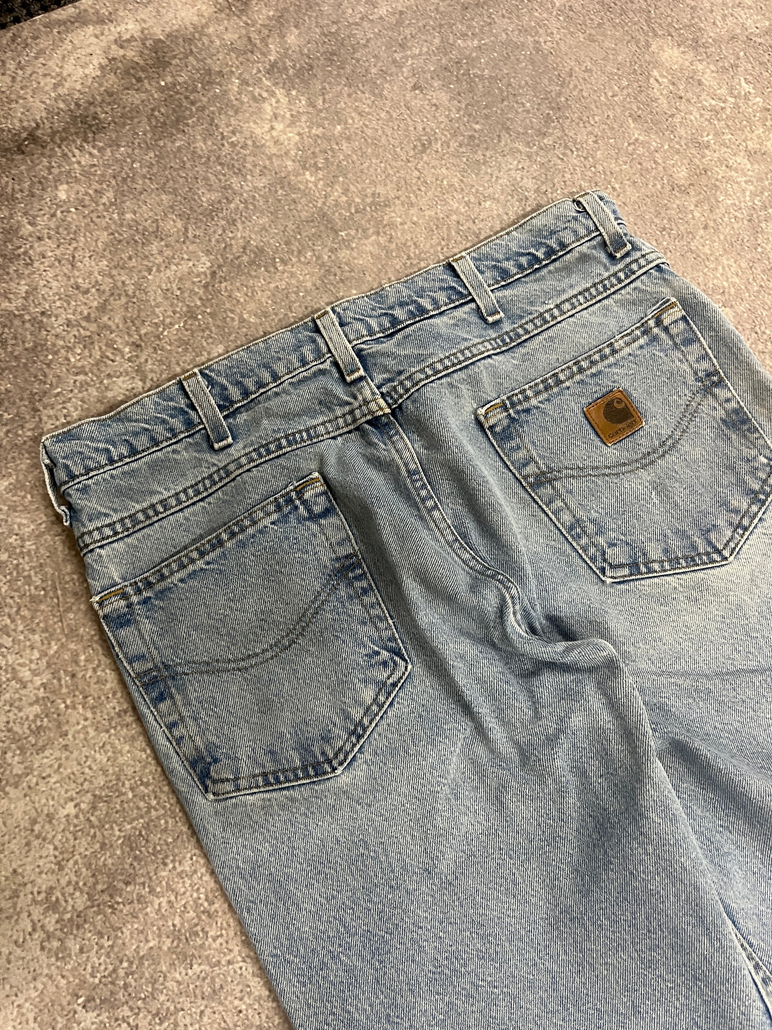 Vintage Carhartt Jeans Blue // W34 L32 - RHAGHOUSE VINTAGE