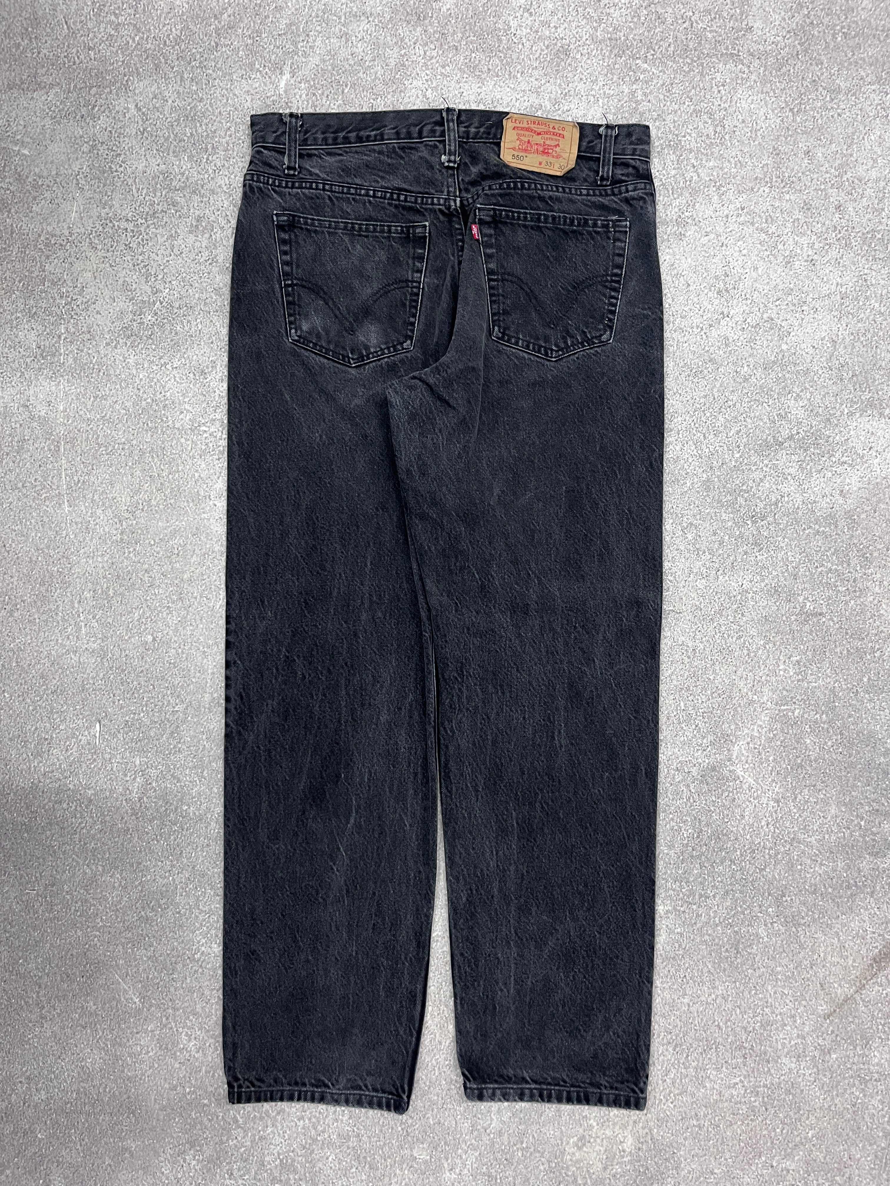 Vintage Levi 550 Denim Jeans // W33 L30 - RHAGHOUSE VINTAGE