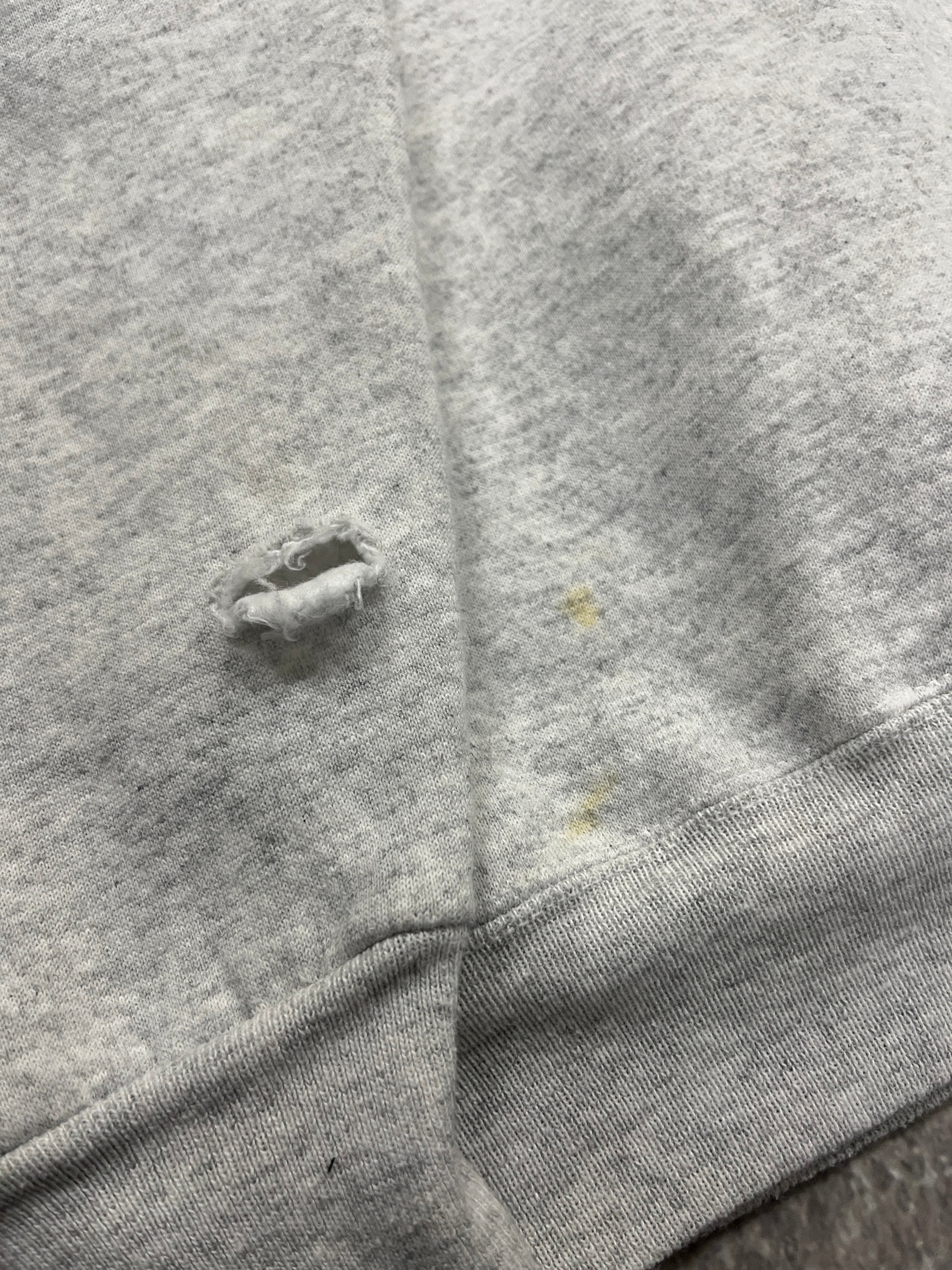 Vintage Blank Sweater Grey // Large - RHAGHOUSE VINTAGE