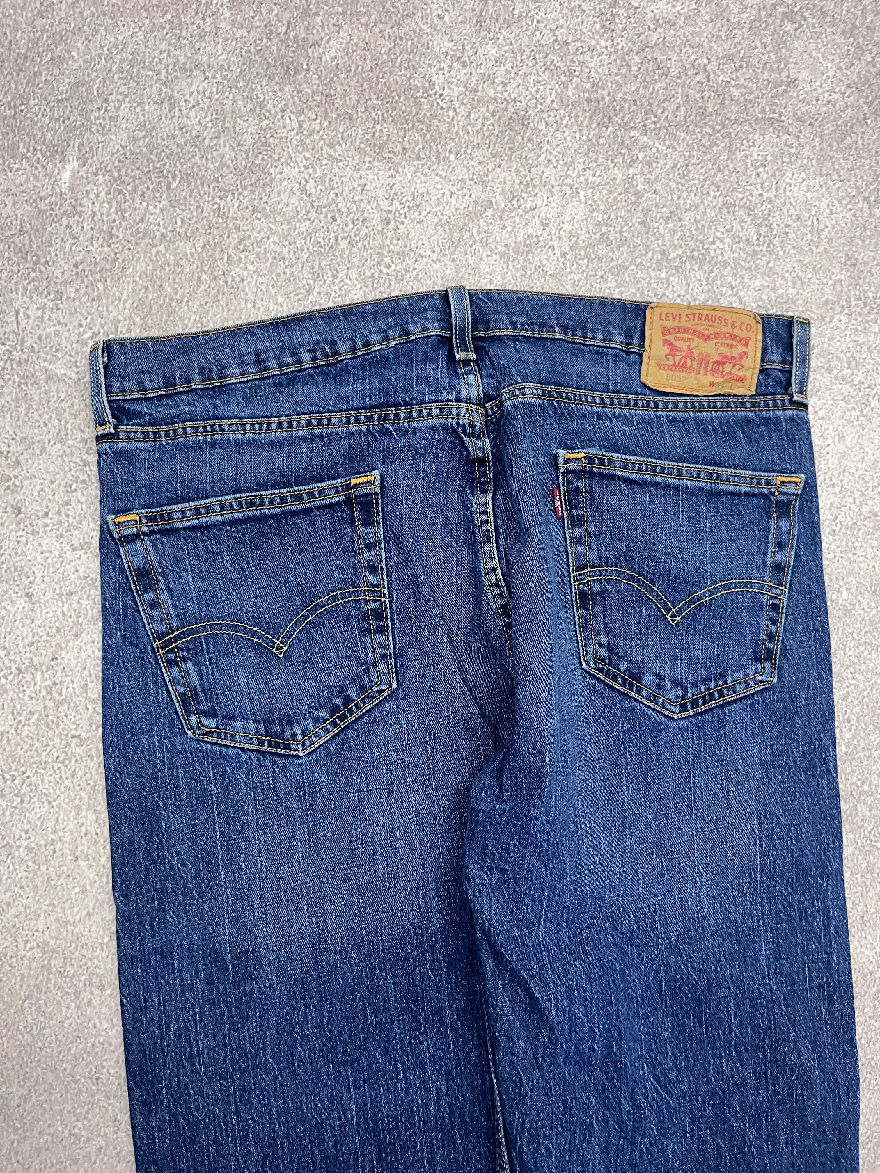 Vintage Levi 505 Denim Jeans Blue // W00 L00 - RHAGHOUSE VINTAGE