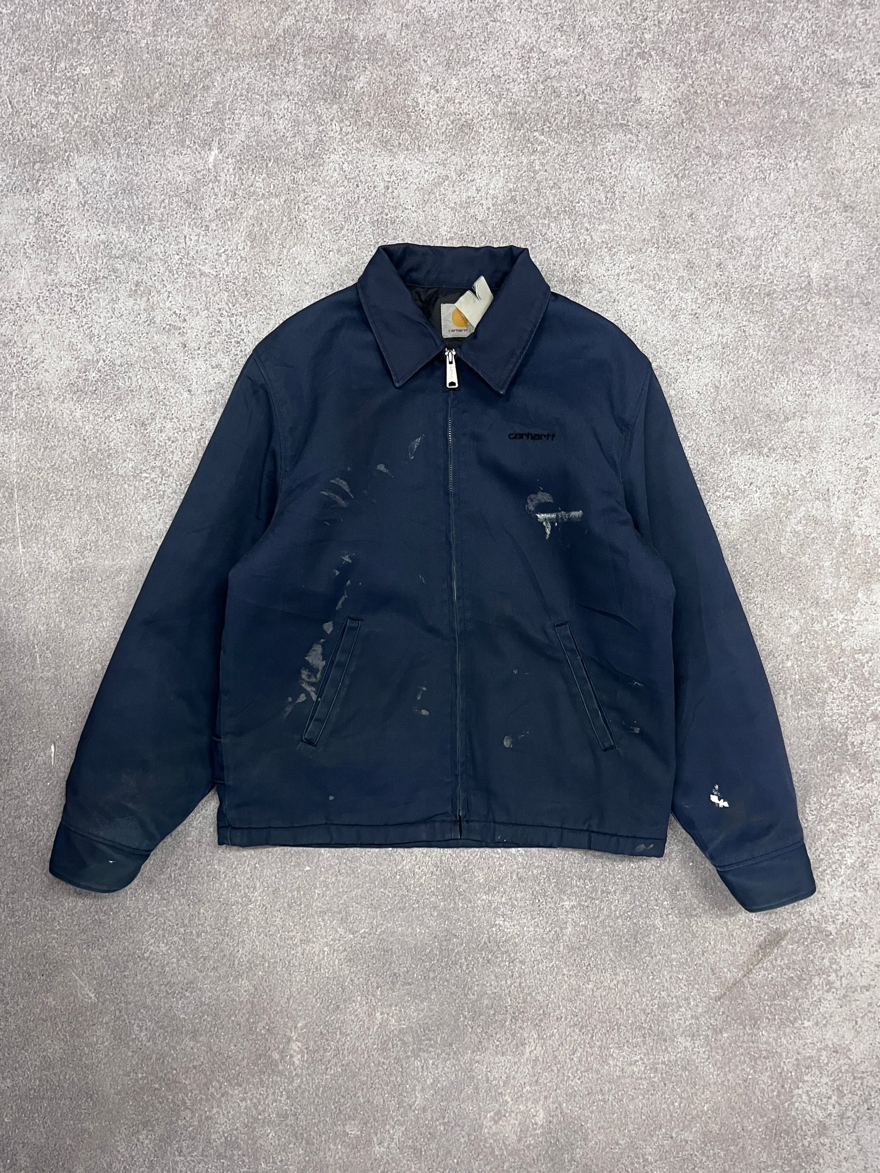 Vintage Carhartt Workwear Jacket Blue // X-Large - RHAGHOUSE VINTAGE