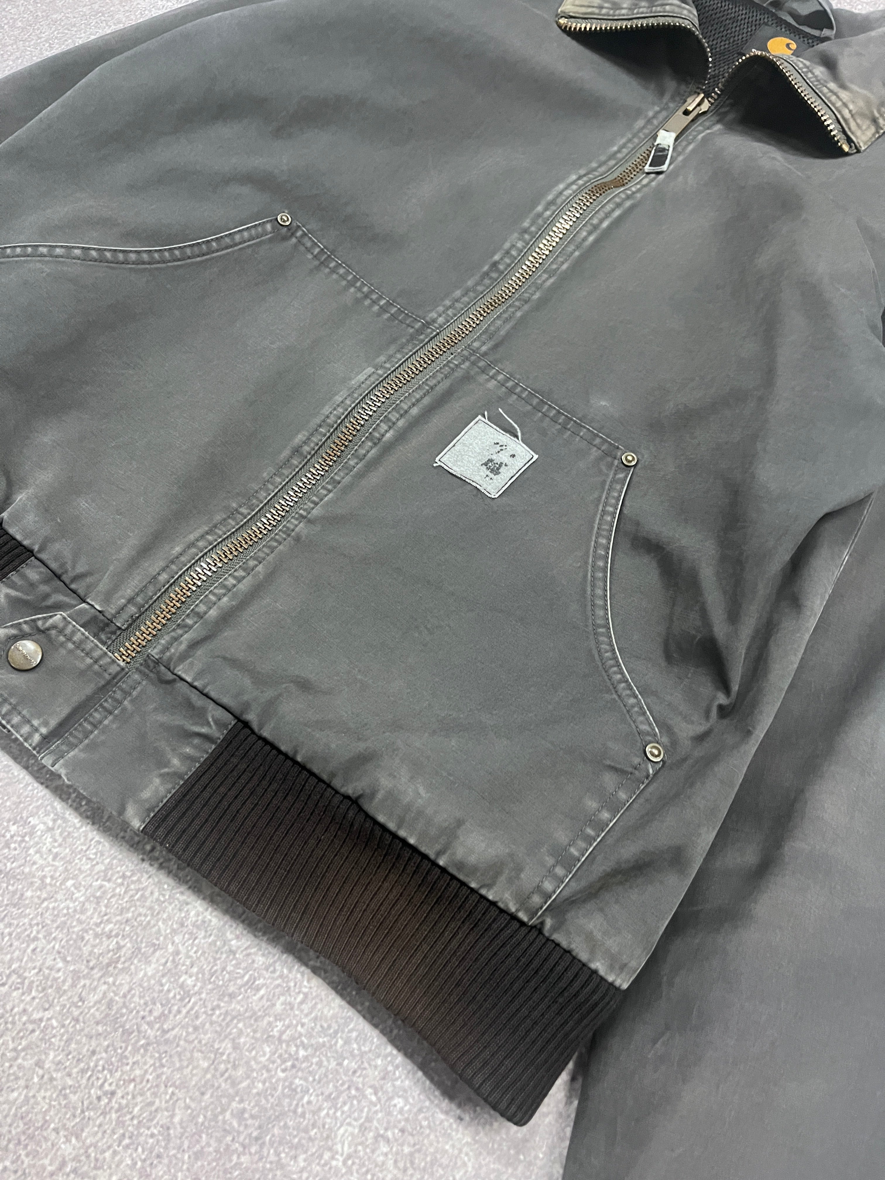 Vintage Carhartt Workwear Jacket Grey // Medium - RHAGHOUSE VINTAGE