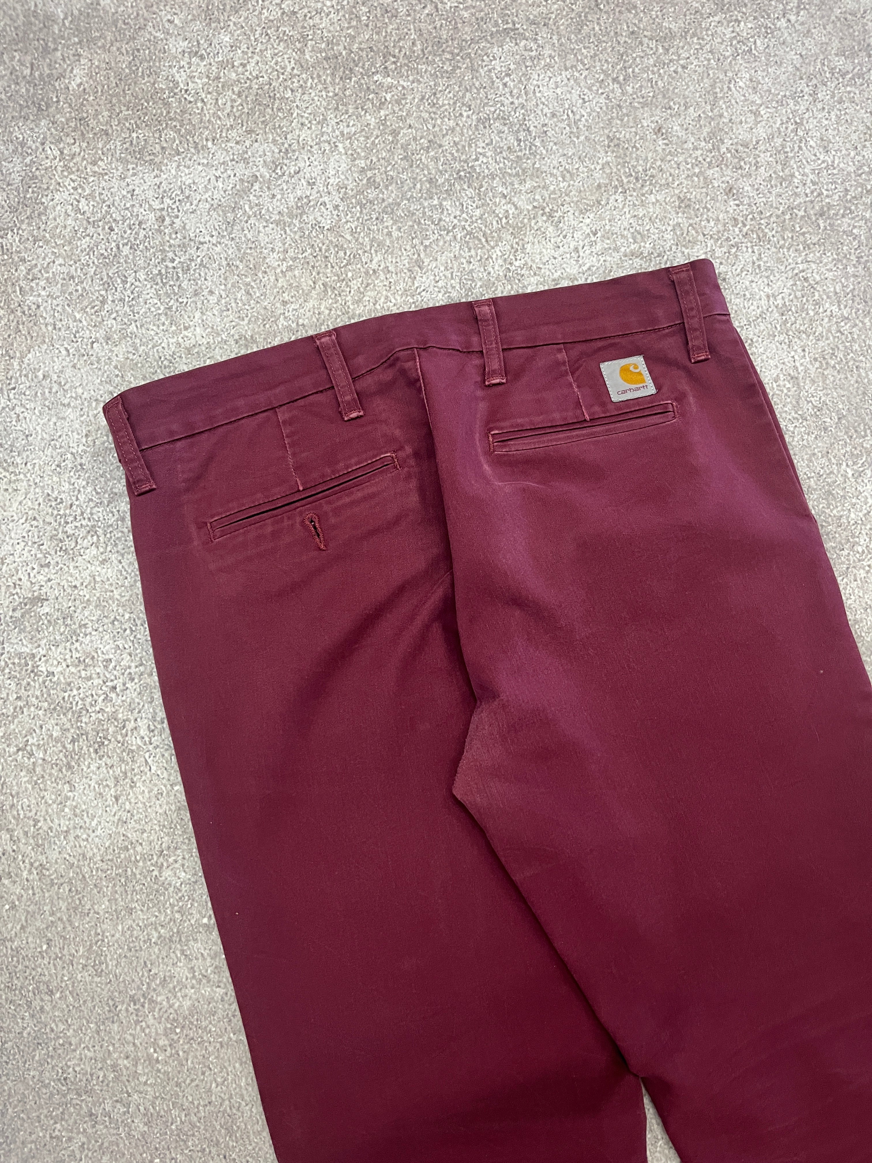 Vintage Carhartt Chino Pants Red // W32 L32 - RHAGHOUSE VINTAGE