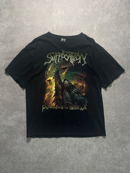 Vintage Suffocstion T Shirt Black // Small - RHAGHOUSE VINTAGE