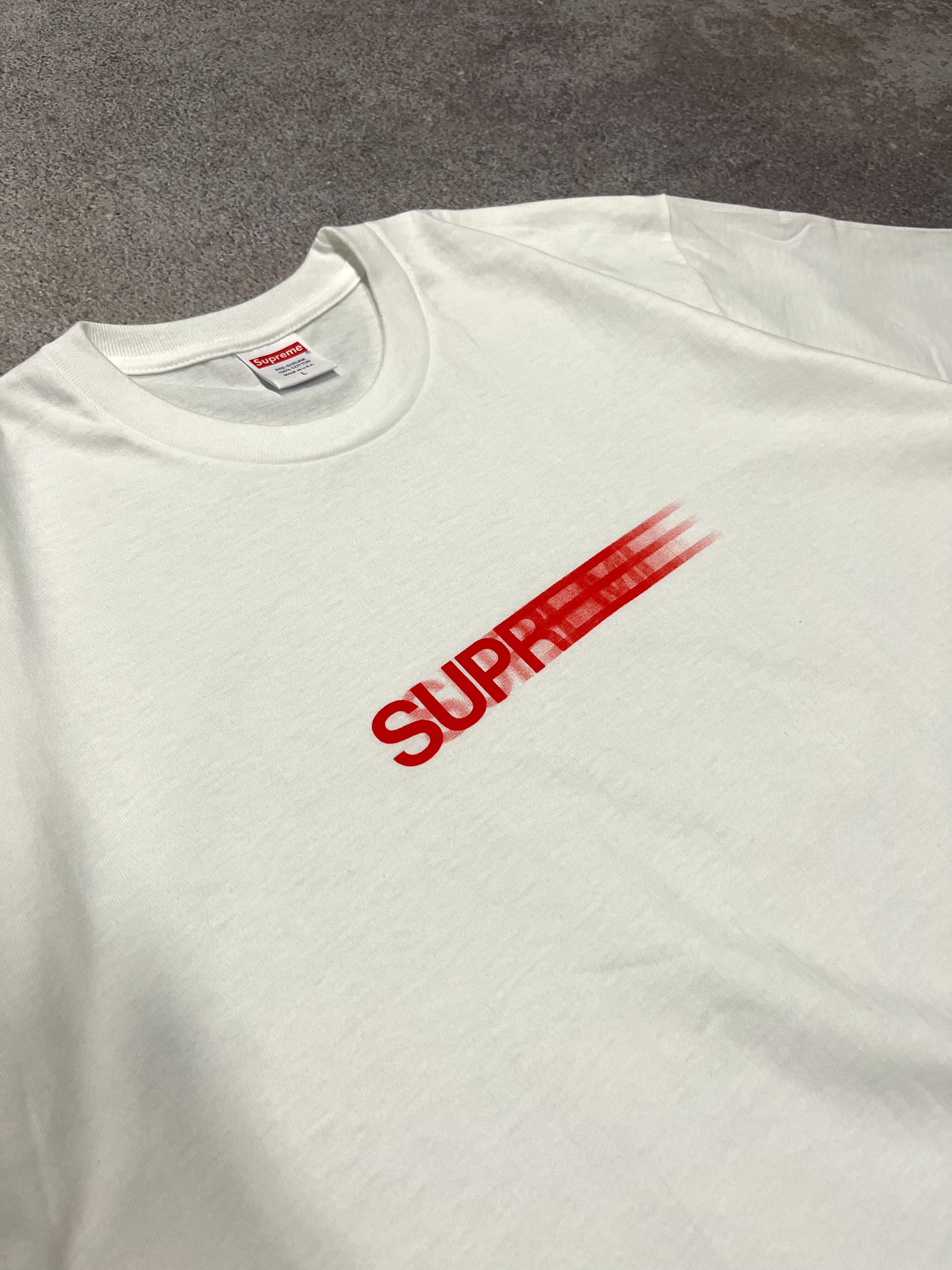 Supreme Motion TShirt White // Large - RHAGHOUSE VINTAGE