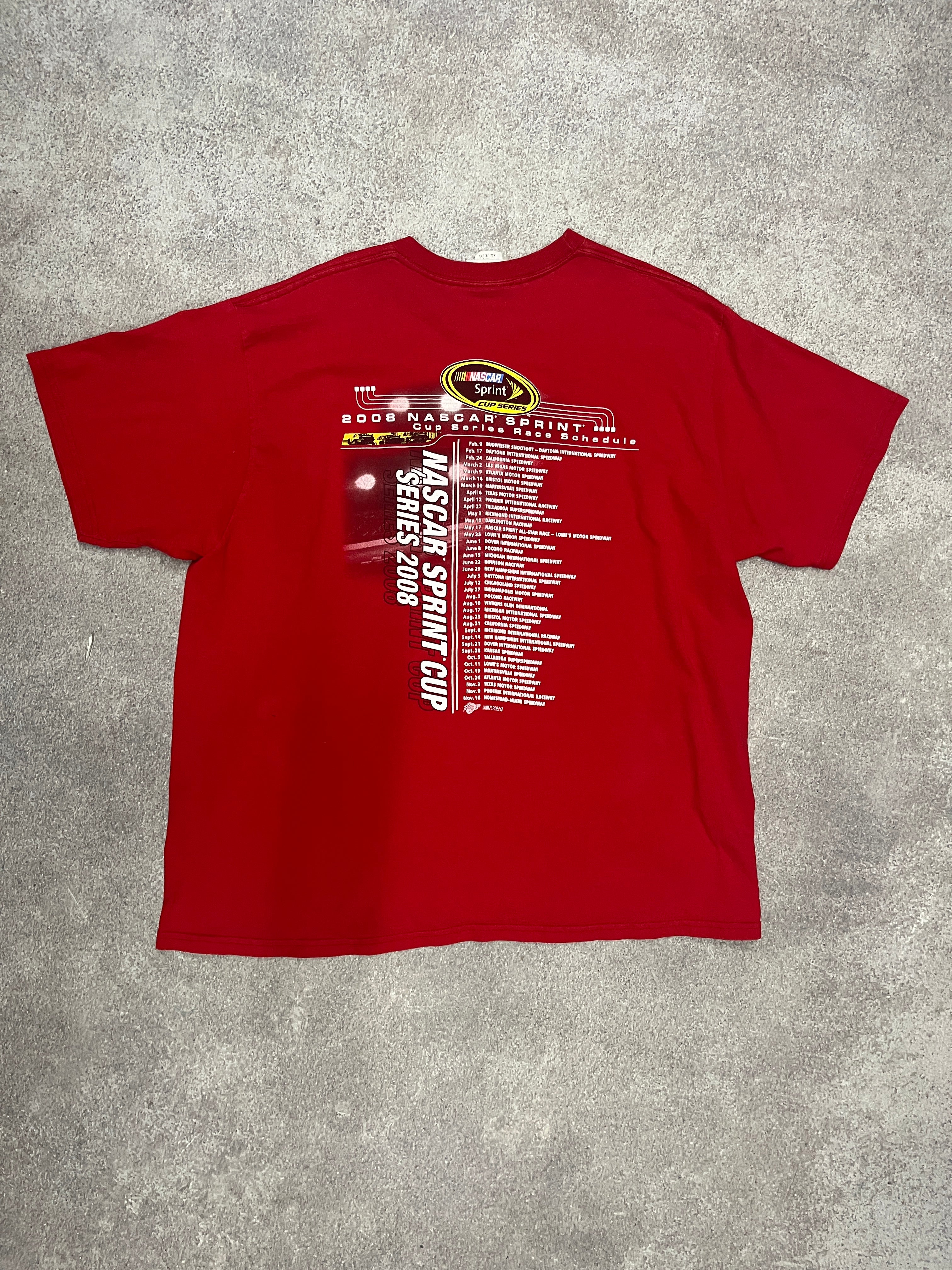 Vintage Nascar Sprint Cup T Shirt Red // Large - RHAGHOUSE VINTAGE