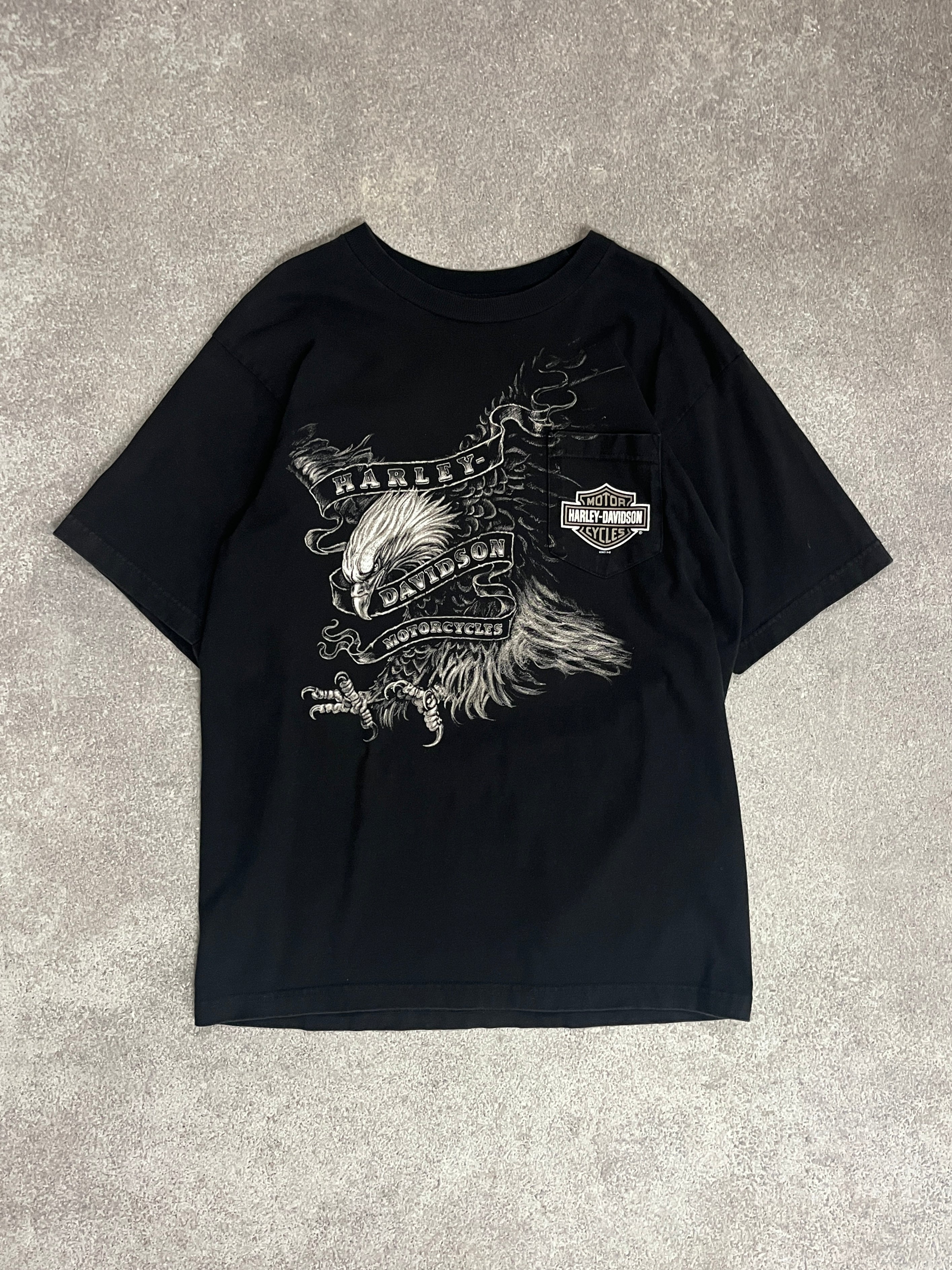 Vintage Harley Davidson T Shirt // Medium - RHAGHOUSE VINTAGE