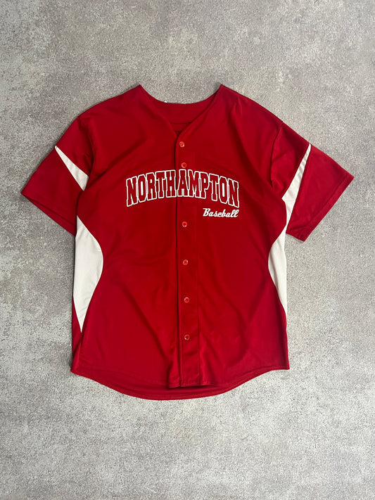 Vintage Northampton Jersey TShirt Red // Medium - RHAGHOUSE VINTAGE
