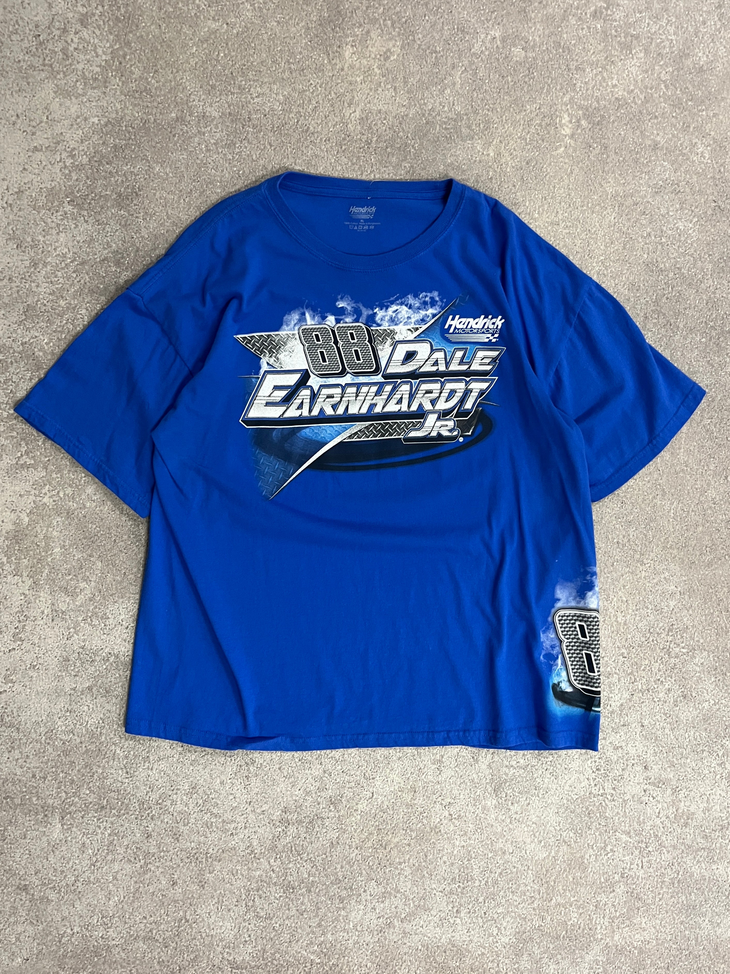 Vintage Dale Earnhardt Nascar Tshirt Blue // Medium - RHAGHOUSE VINTAGE