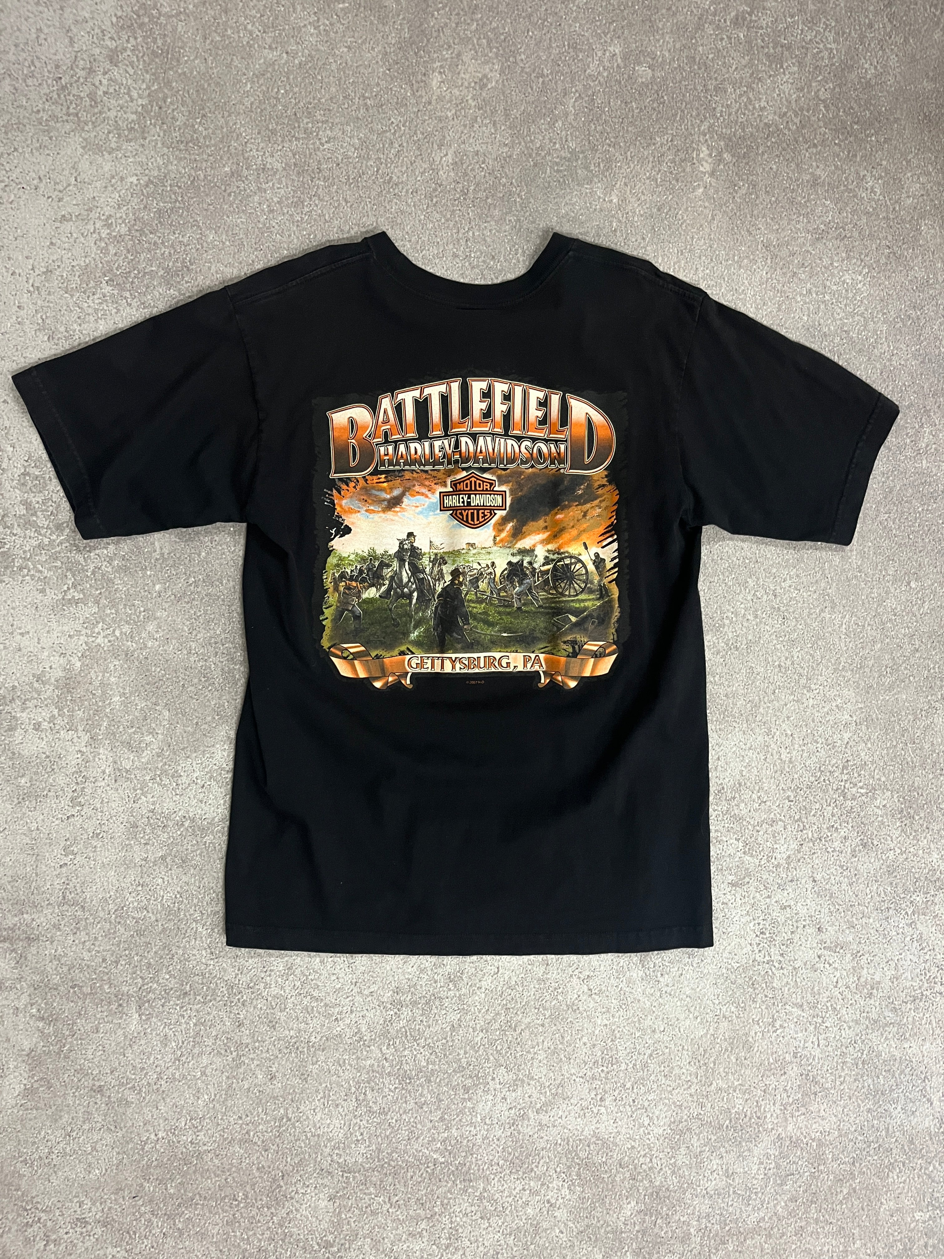 Vintage Harley Davidson T Shirt // Medium - RHAGHOUSE VINTAGE