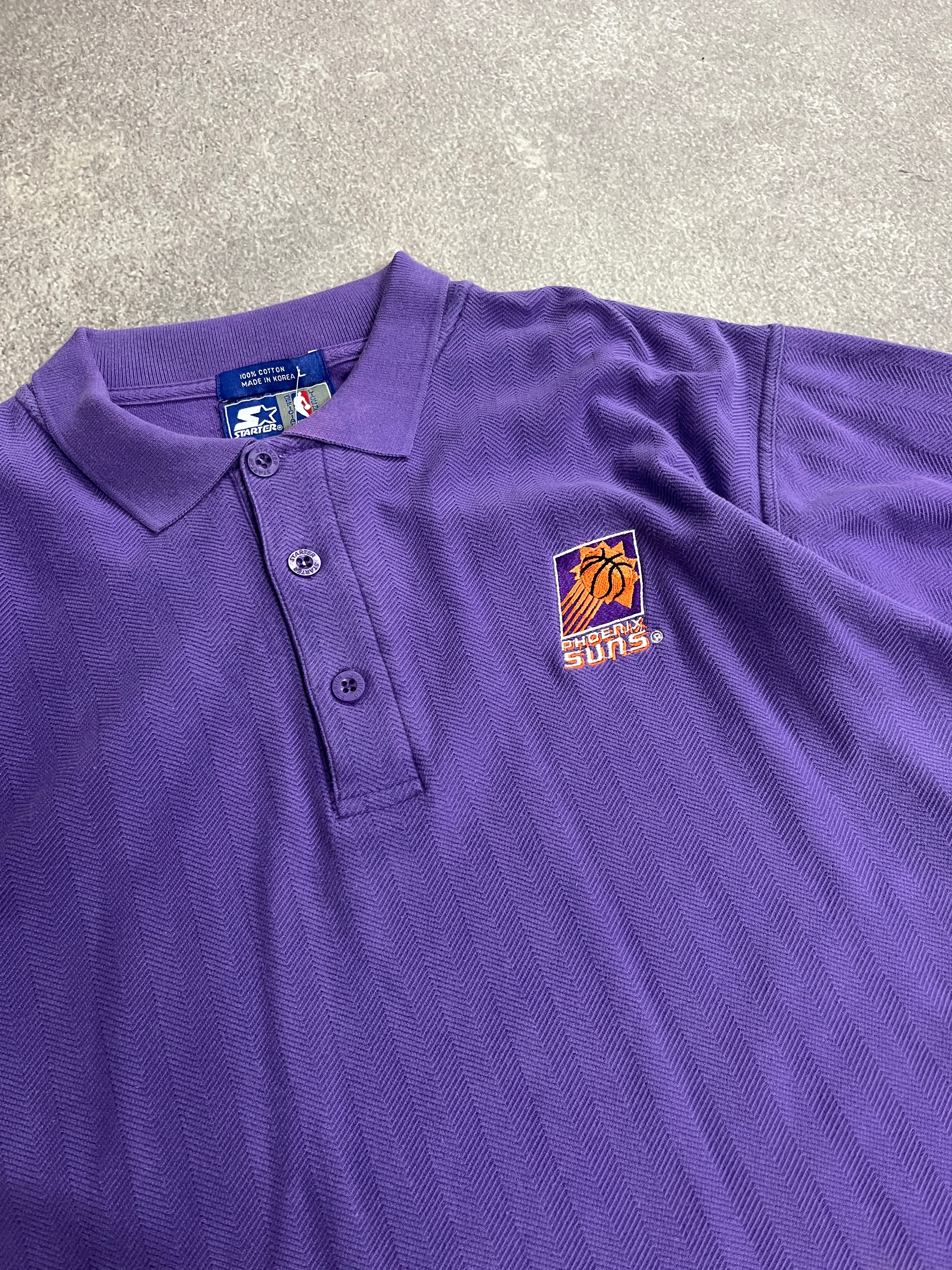 Vintage Phoenix Sun Jersey TShirt Purple // Medium - RHAGHOUSE VINTAGE