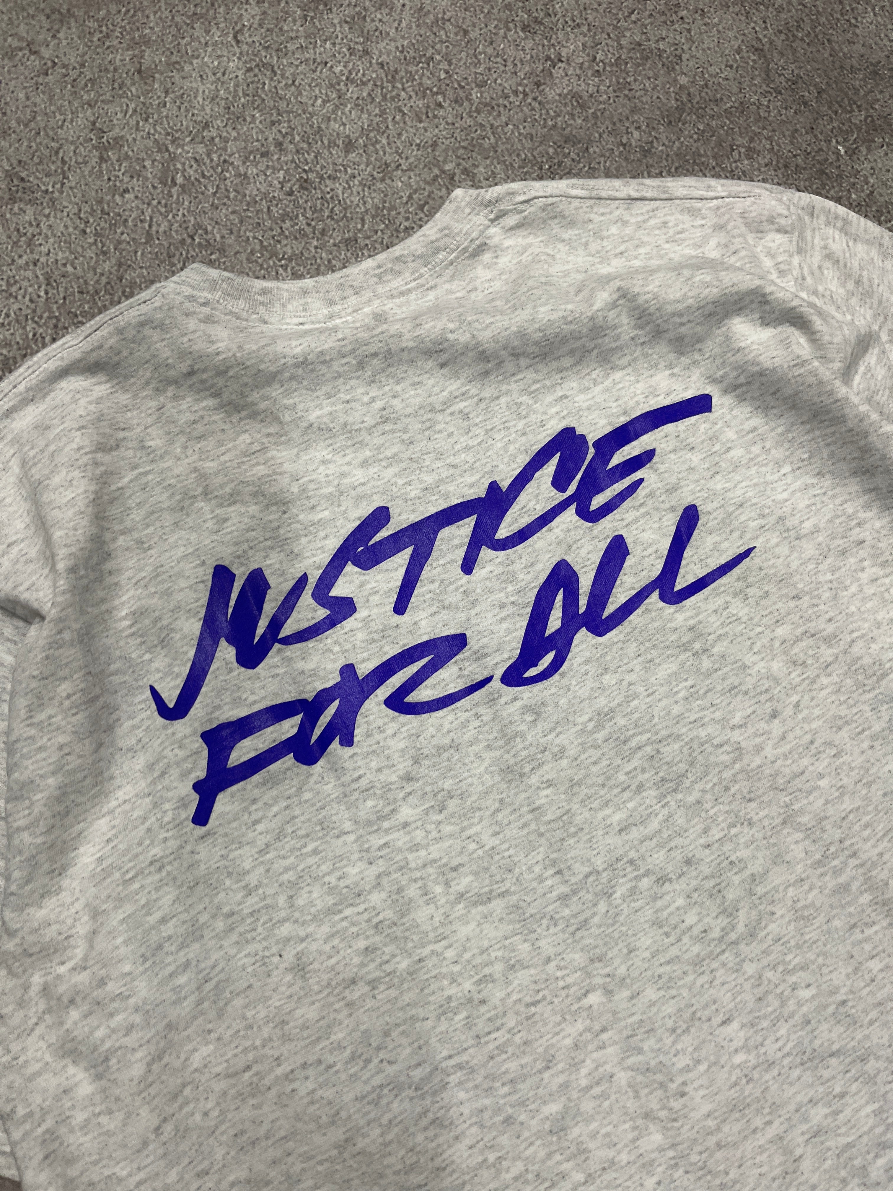 Supreme Justice For All TShirt Grey // Medium - RHAGHOUSE VINTAGE