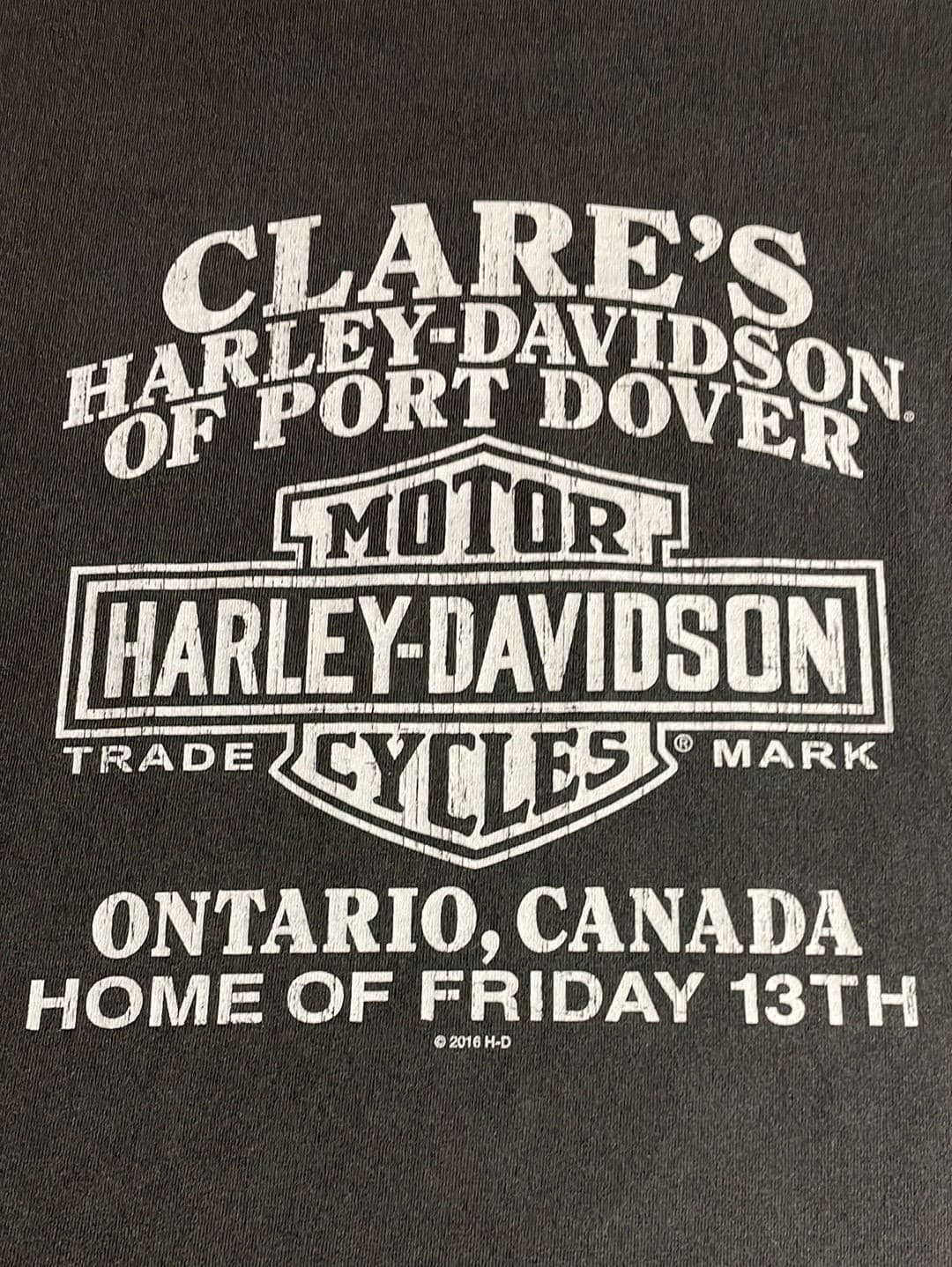 Vintage Harley Davidson „Friday 13th“ Muscle Tee Black // 3XL - RHAGHOUSE VINTAGE