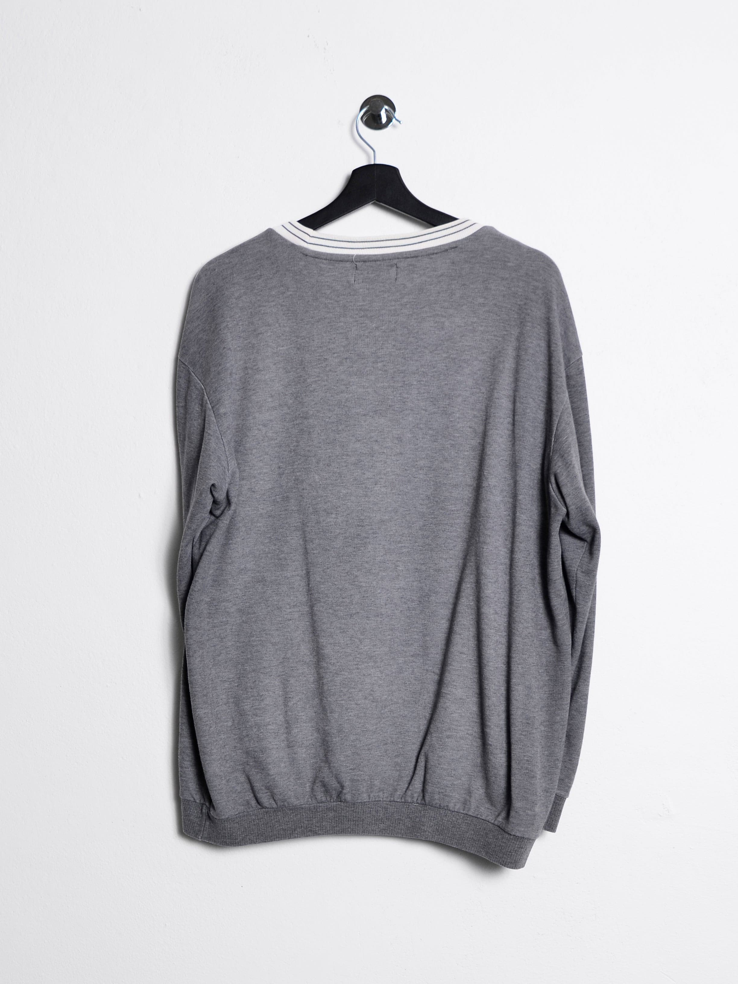 Fila Intimo Swearshirt Grey // Large - RHAGHOUSE VINTAGE