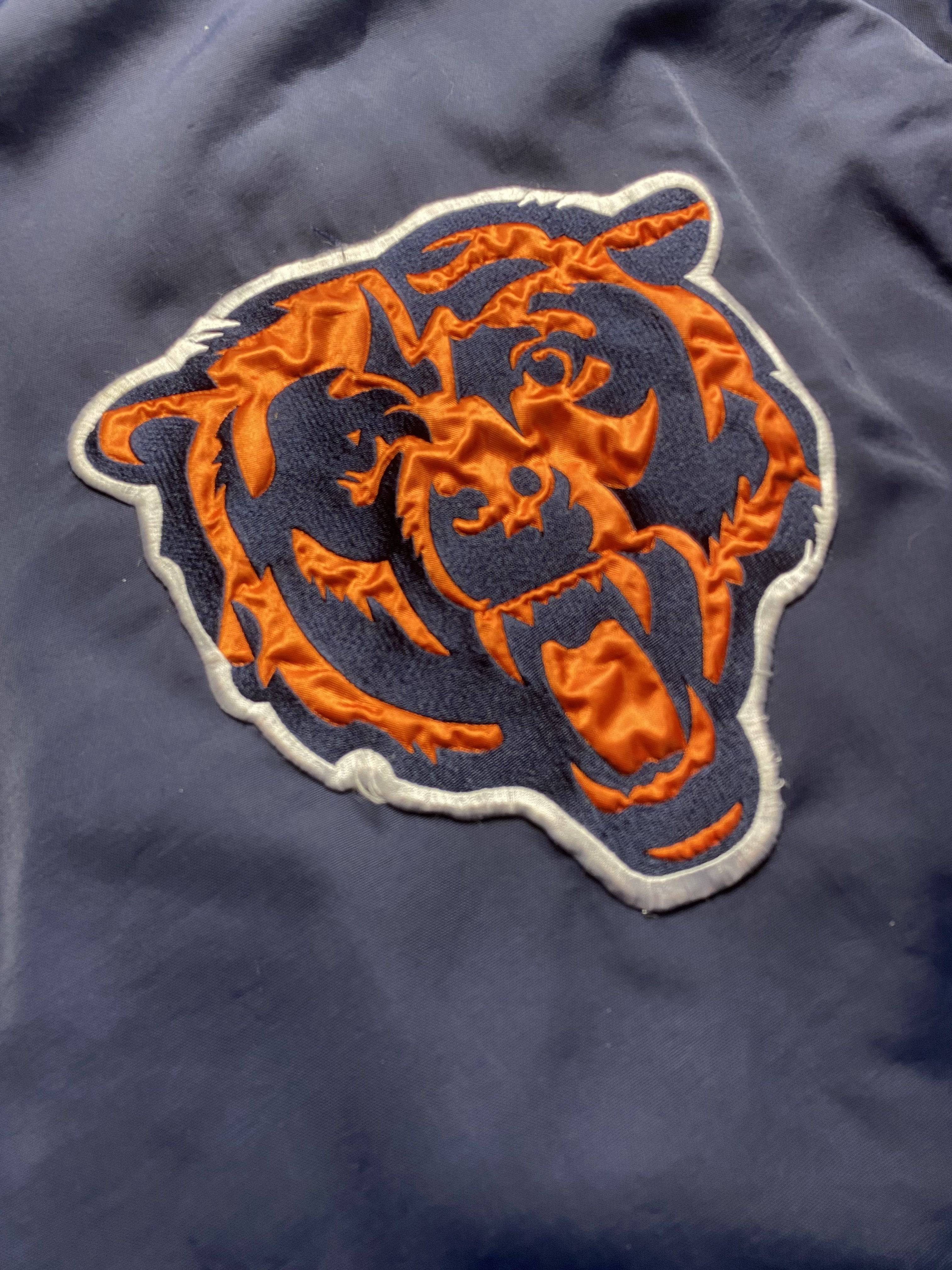 NFL Chicago Bears Heavy Jacket Blue // Large - RHAGHOUSE VINTAGE
