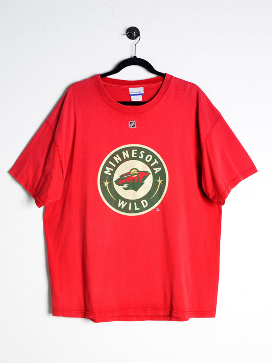 Vintage NHL Reebok „Backstrom“ Tee Red // Large - RHAGHOUSE VINTAGE