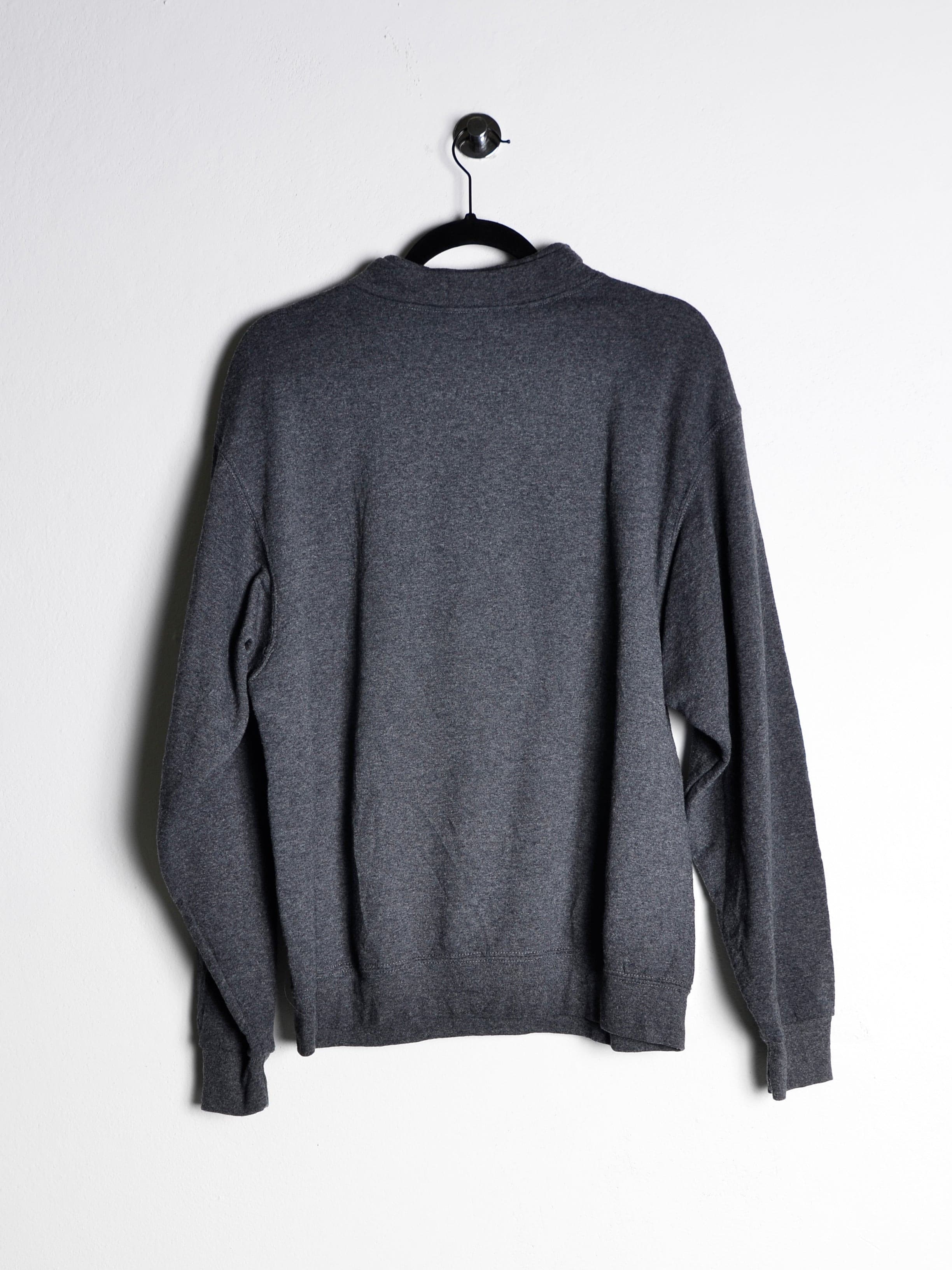 St. Olaf College 1/4-Zip Sweatshirt Grey // Medium - RHAGHOUSE VINTAGE