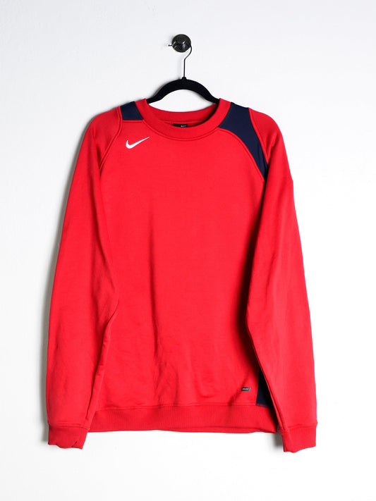Vintage Nike "Total90" Sweatshirt Red // Medium - RHAGHOUSE VINTAGE