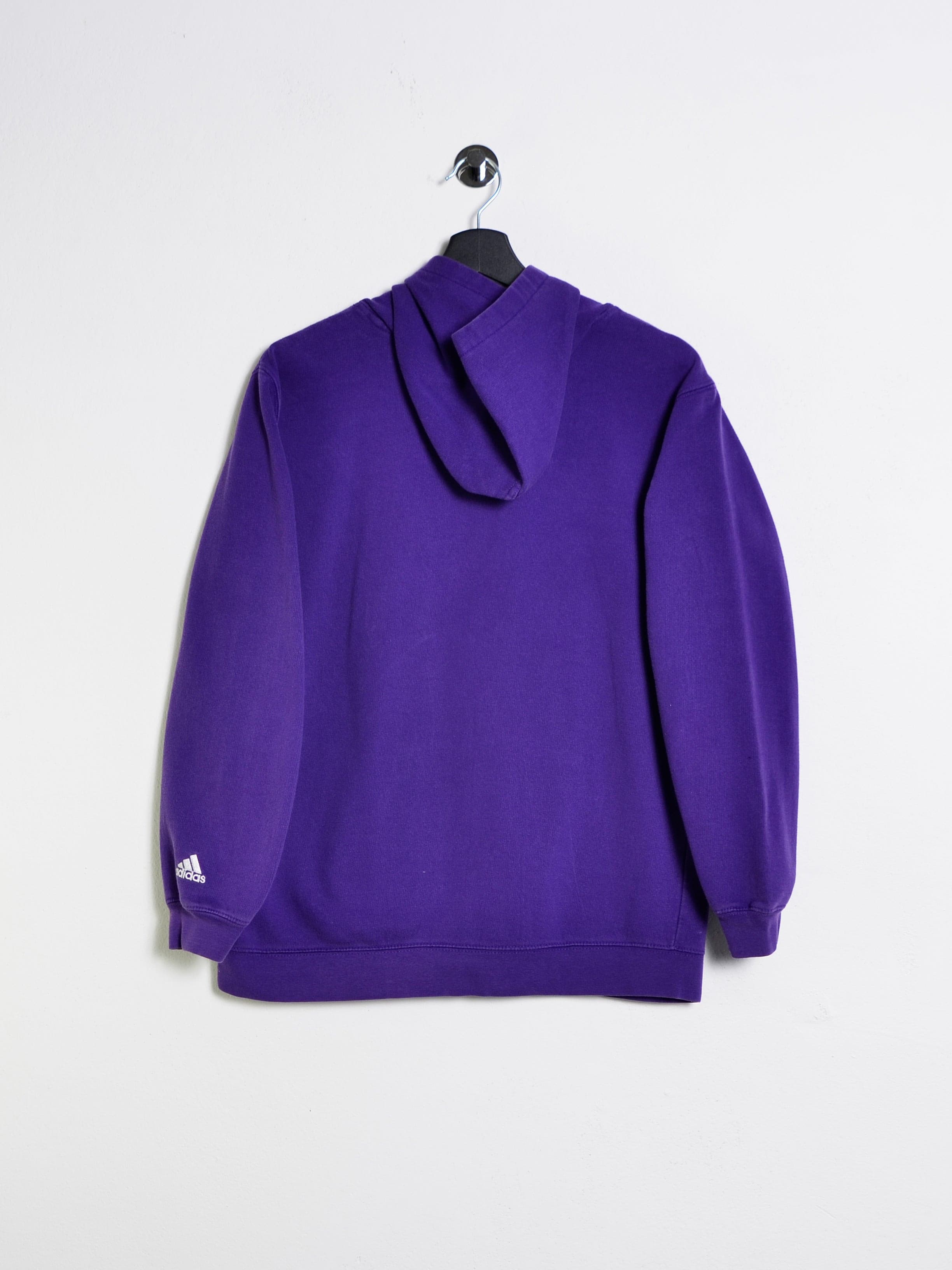Adidas Sacramento Kings Hoodie Purple // Small - RHAGHOUSE VINTAGE
