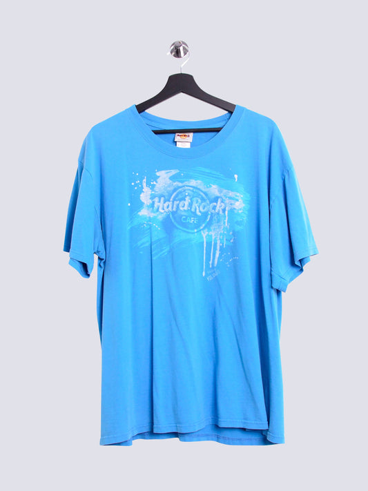 Hard Rock Cafe Cayman Islands Shirt Blue // Small - RHAGHOUSE VINTAGE
