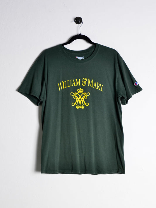 Vintage Champion „William & Mary“ Tee Green // Small - RHAGHOUSE VINTAGE