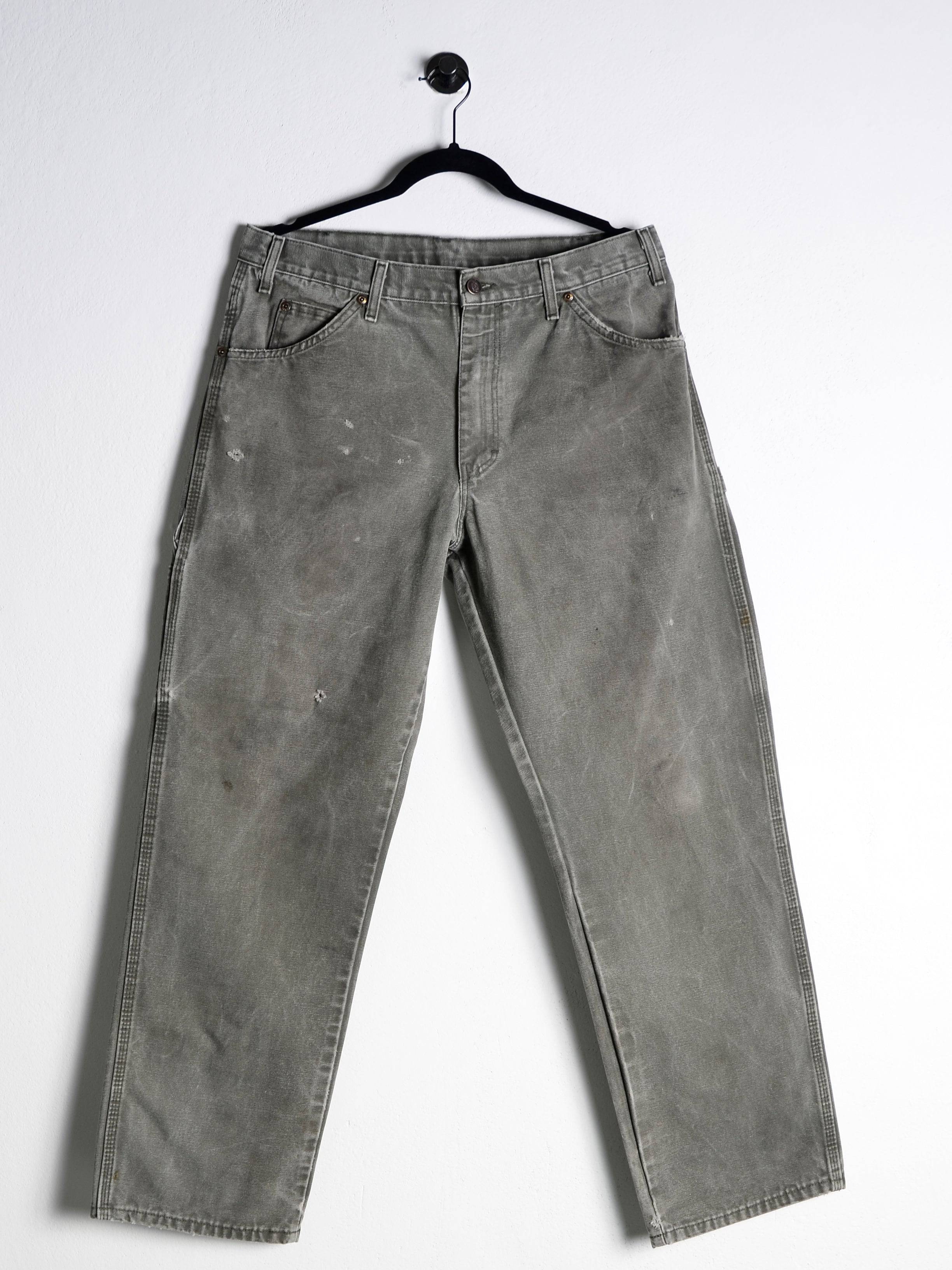 Vintage Dickies Jeans Green // W34 L30 - RHAGHOUSE VINTAGE
