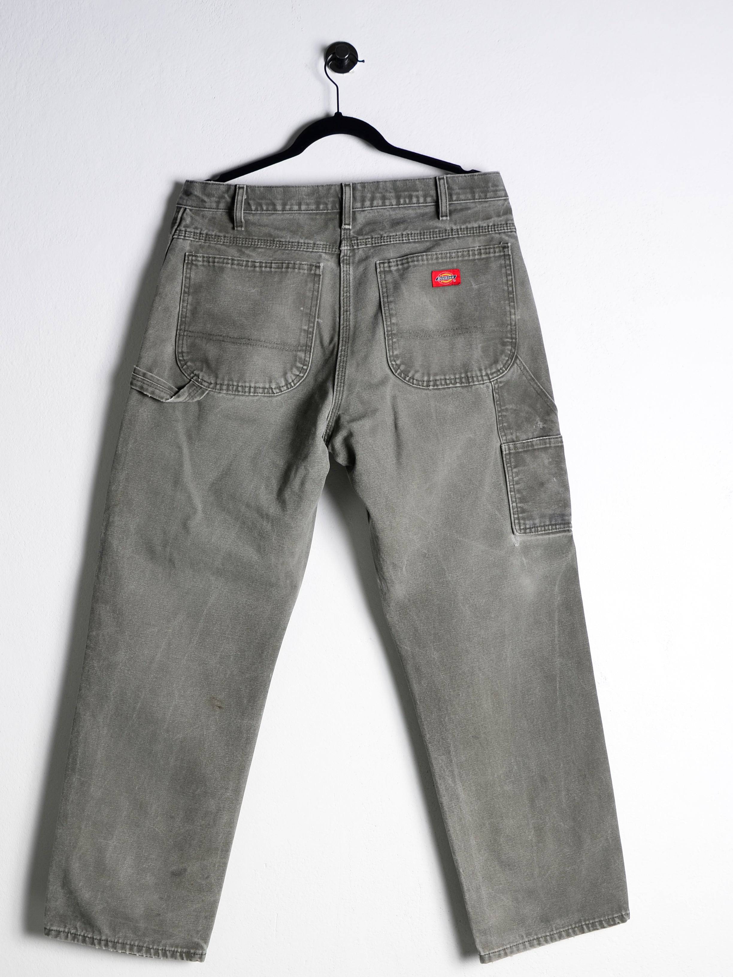Vintage Dickies Jeans Green // W34 L30 - RHAGHOUSE VINTAGE