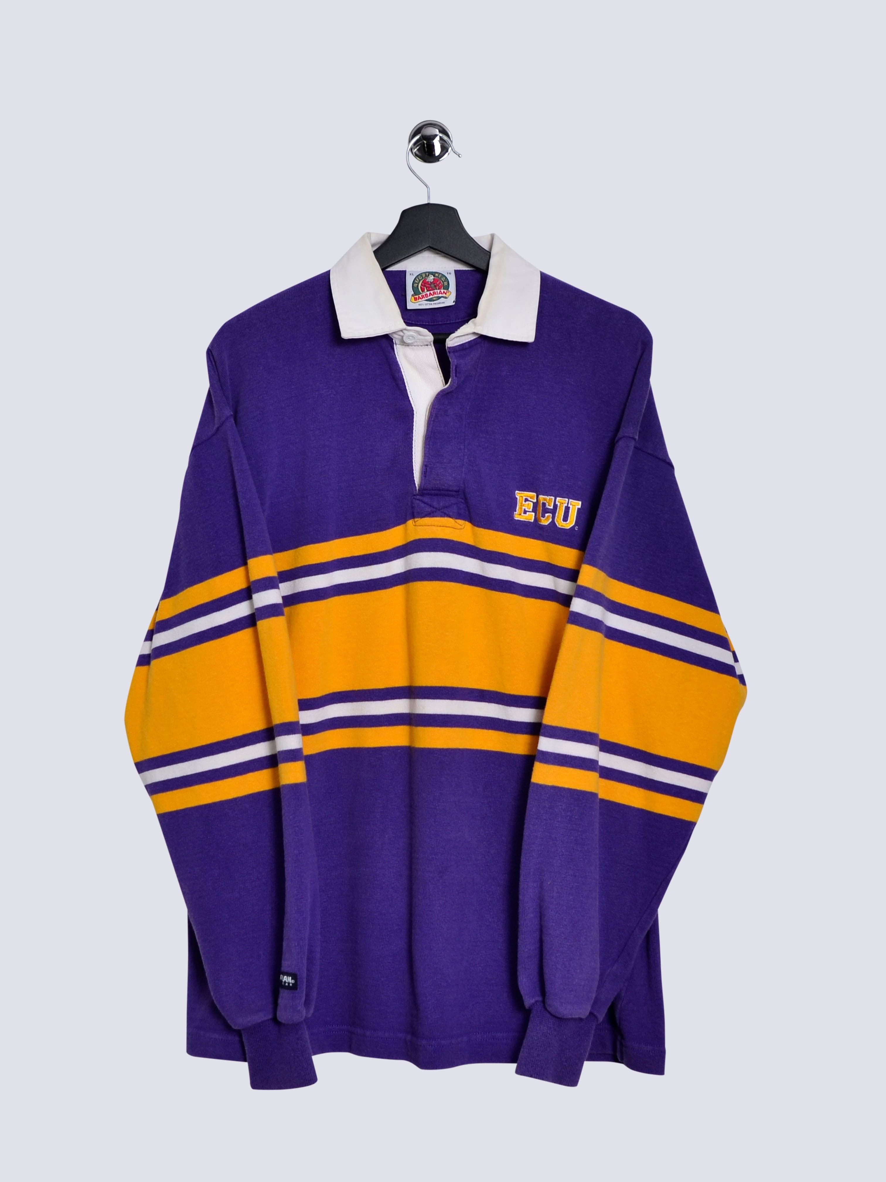 East Carolina Pirates Sweatshirt Purple // X-Large - RHAGHOUSE VINTAGE