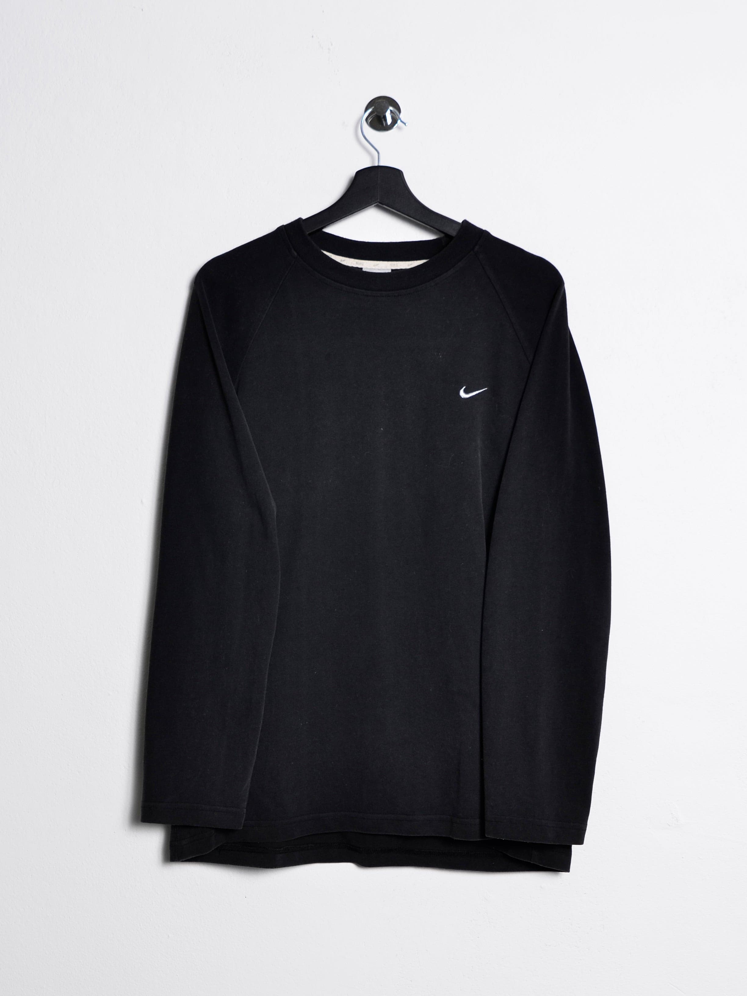 Nike Basic Sweatshirt Black // X-Large - RHAGHOUSE VINTAGE