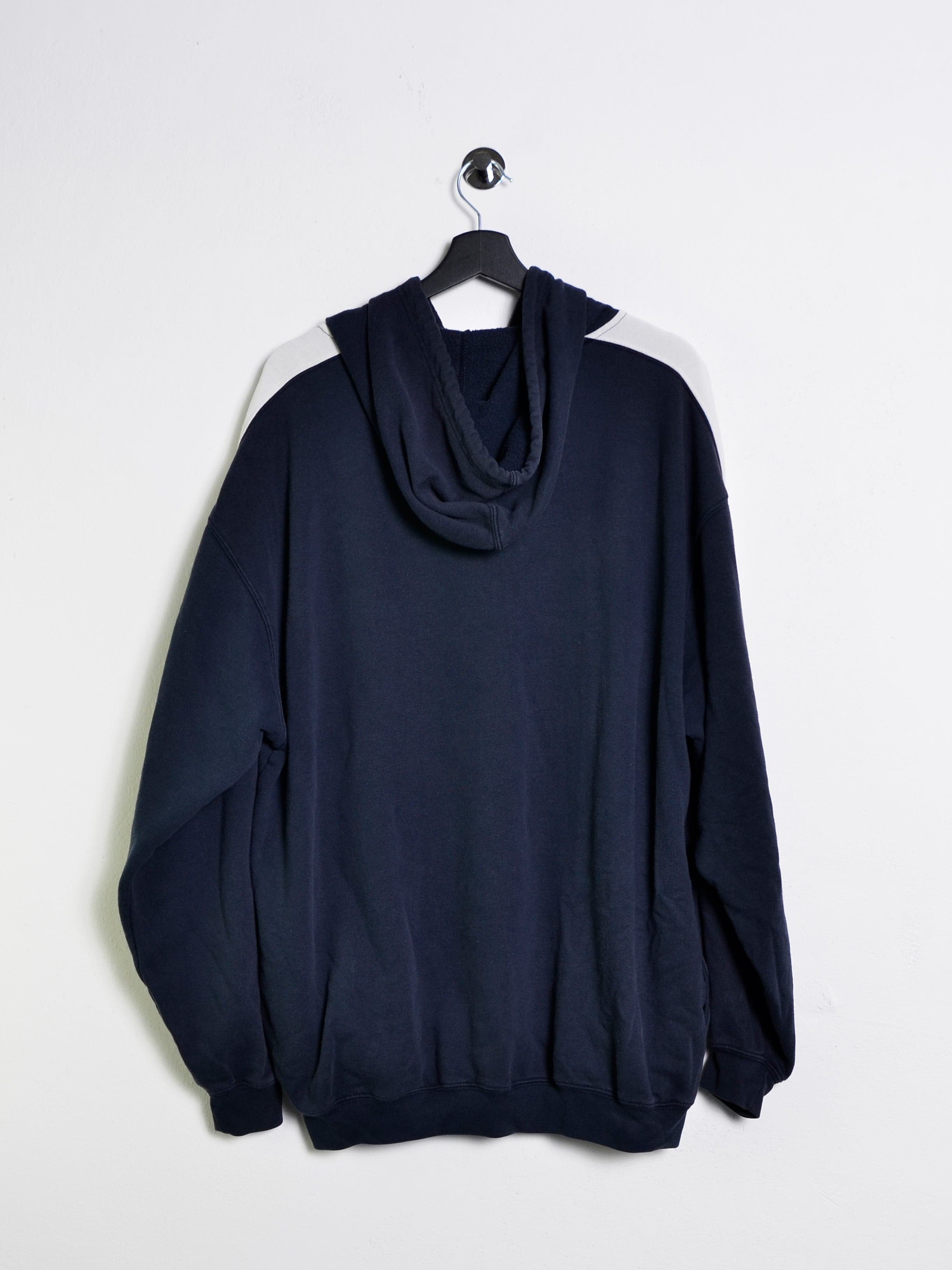 Peabody Burns Warriors Hoodie Blue // X-Large - RHAGHOUSE VINTAGE