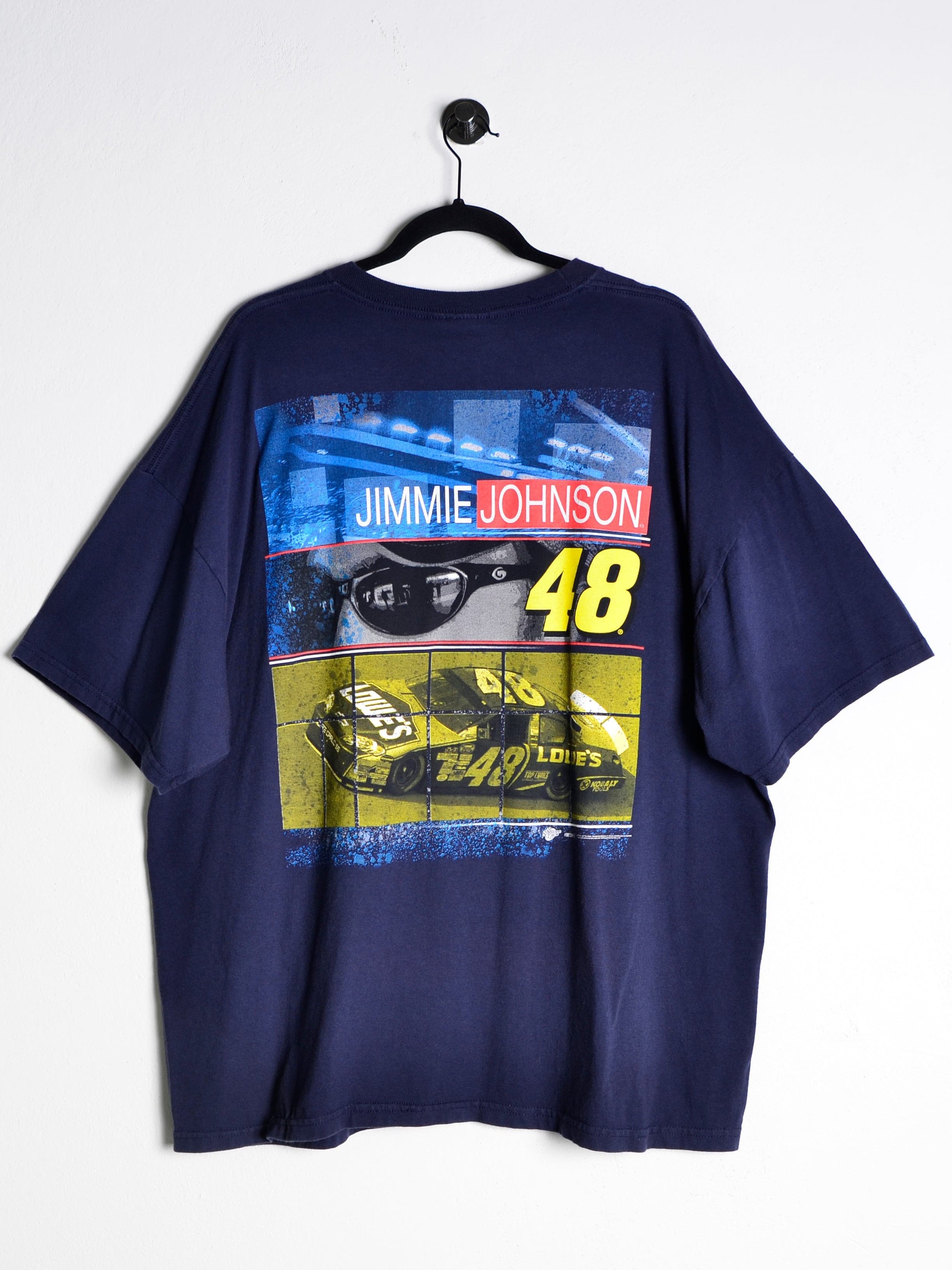 Vintage Nascar „Jimmie Johnson“ Tee Blue // X-Large - RHAGHOUSE VINTAGE