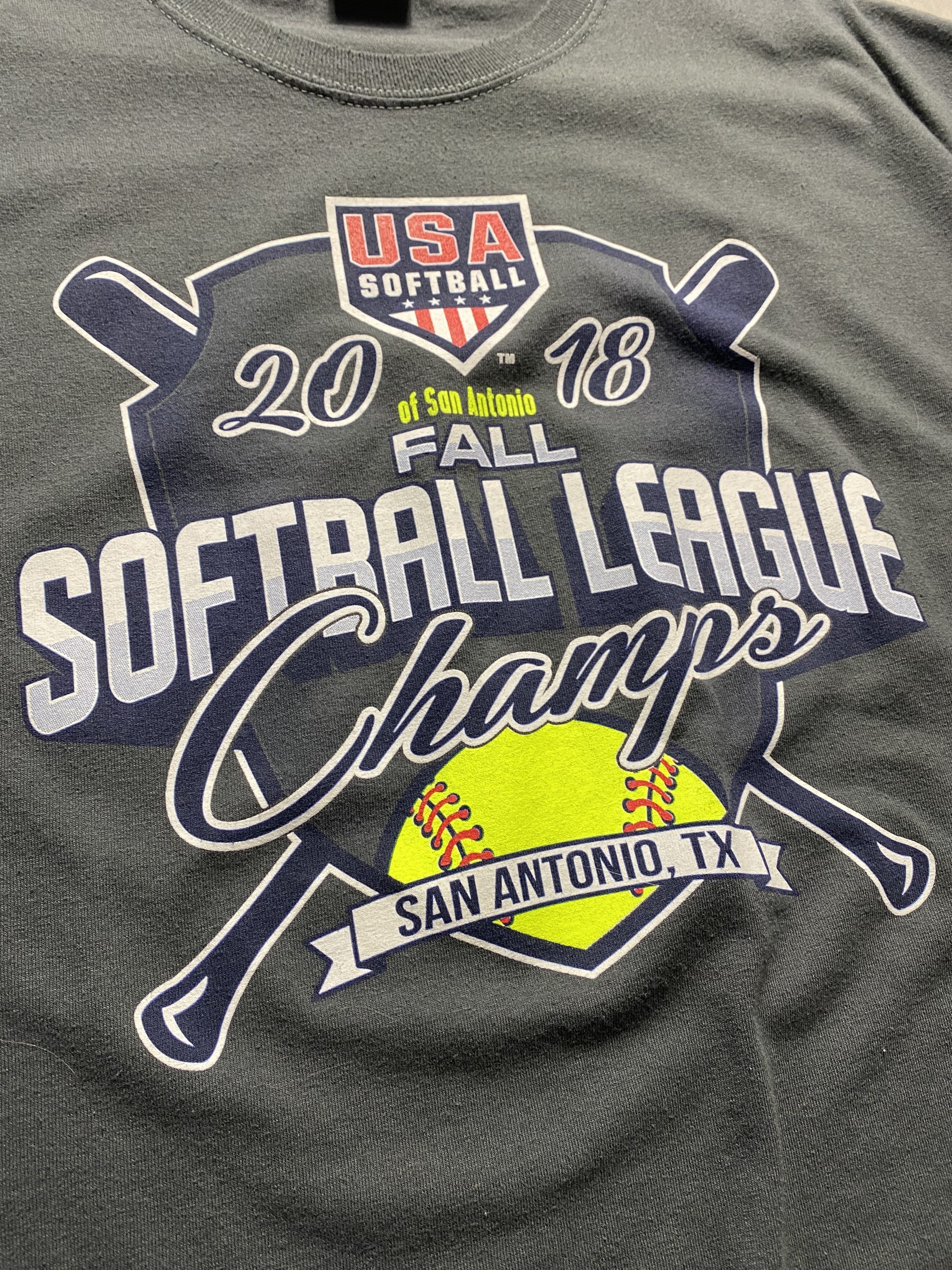 Vintage USA San Antonio Shirt Grey // X-Large - RHAGHOUSE VINTAGE