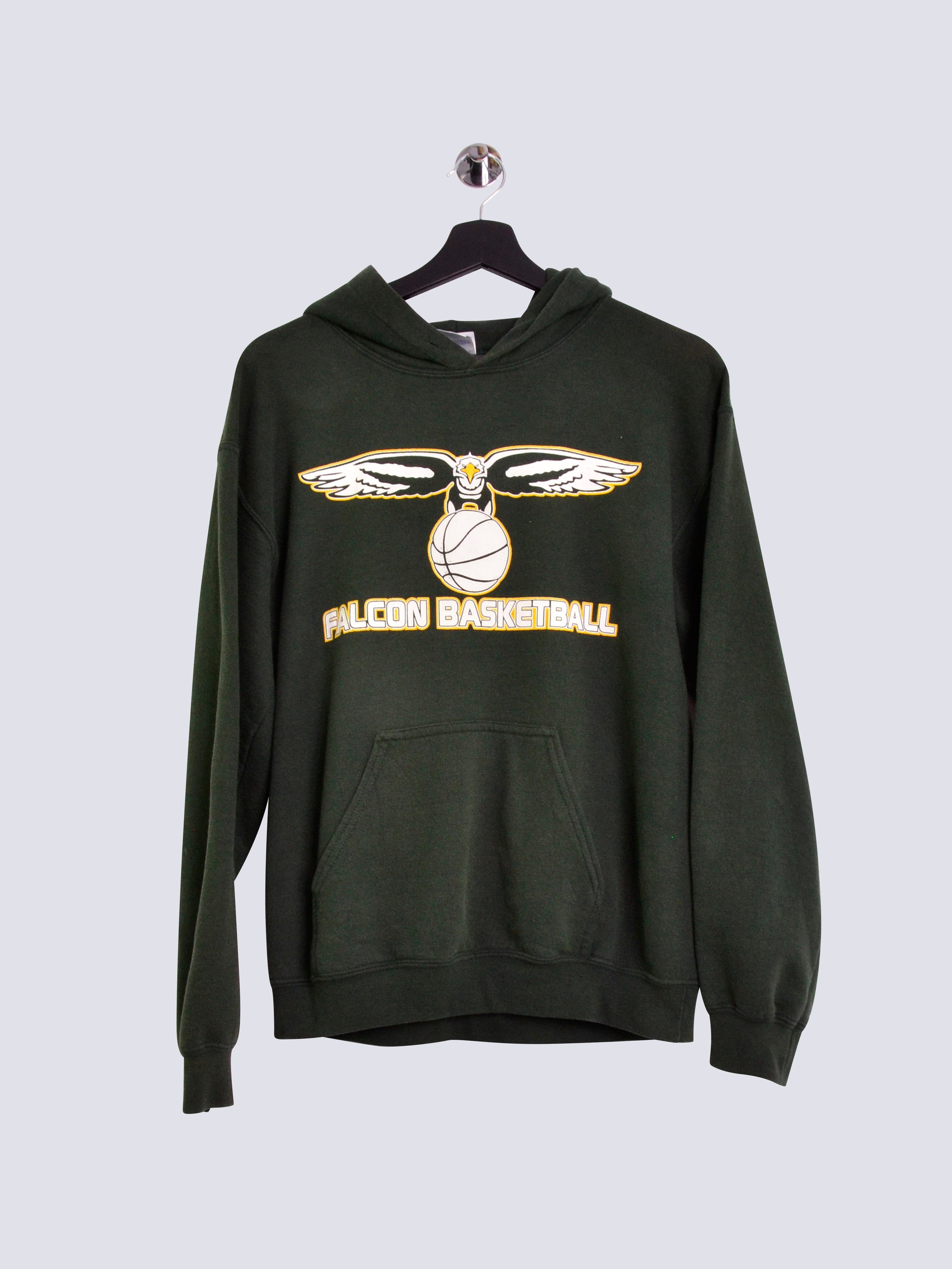 Falcon Basketball Hoodie Green // X-Small - RHAGHOUSE VINTAGE
